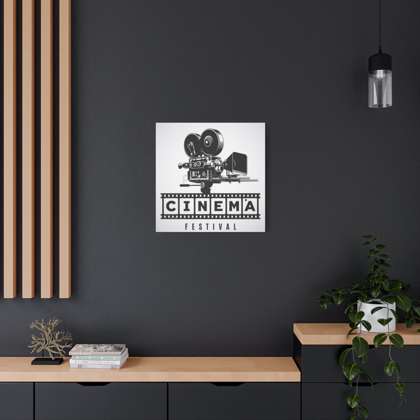 Cinema Festival Graffiti Wall Art & Canvas Prints