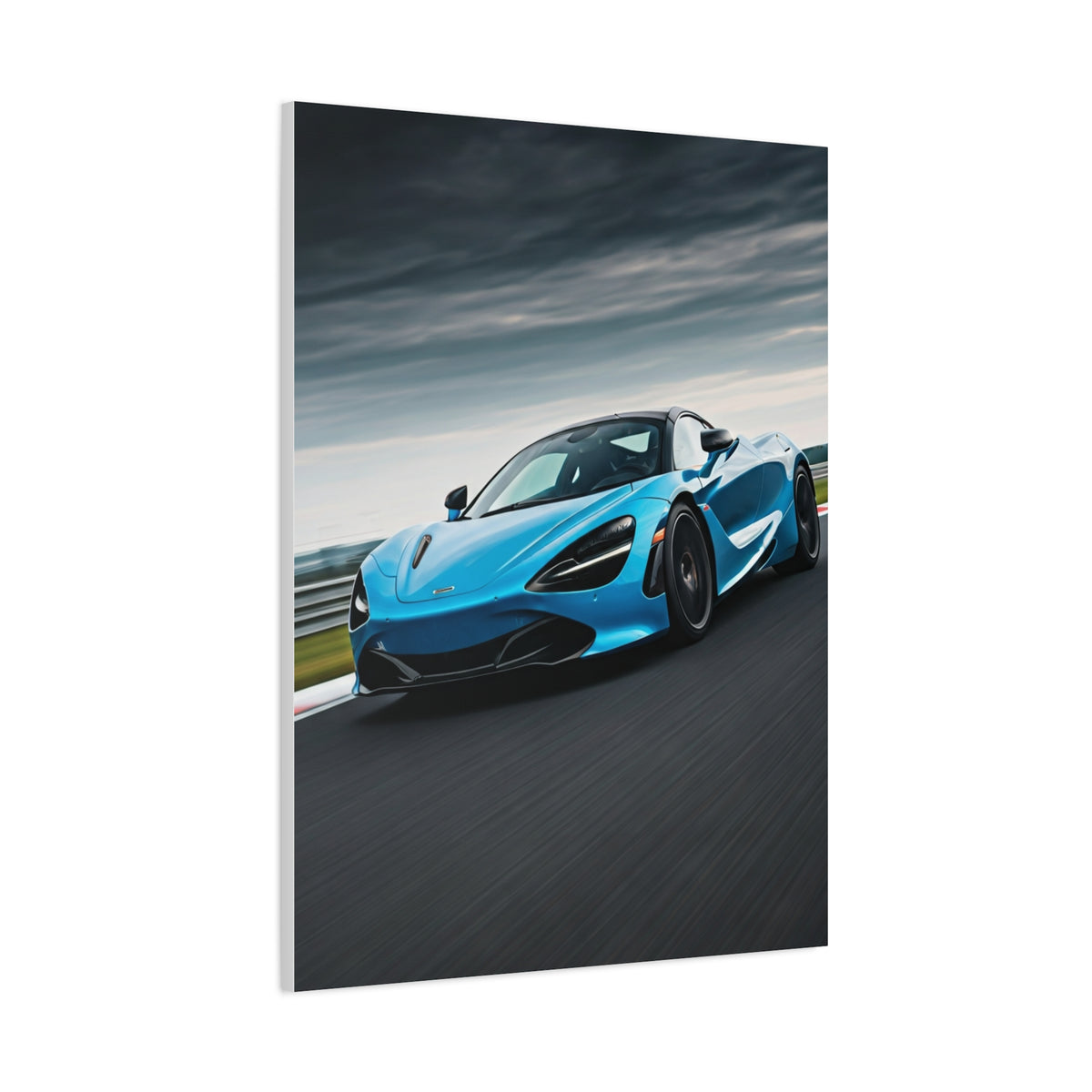 McLaren 720S High-Speed Circuit Attack Wall Art & Canvas Prints