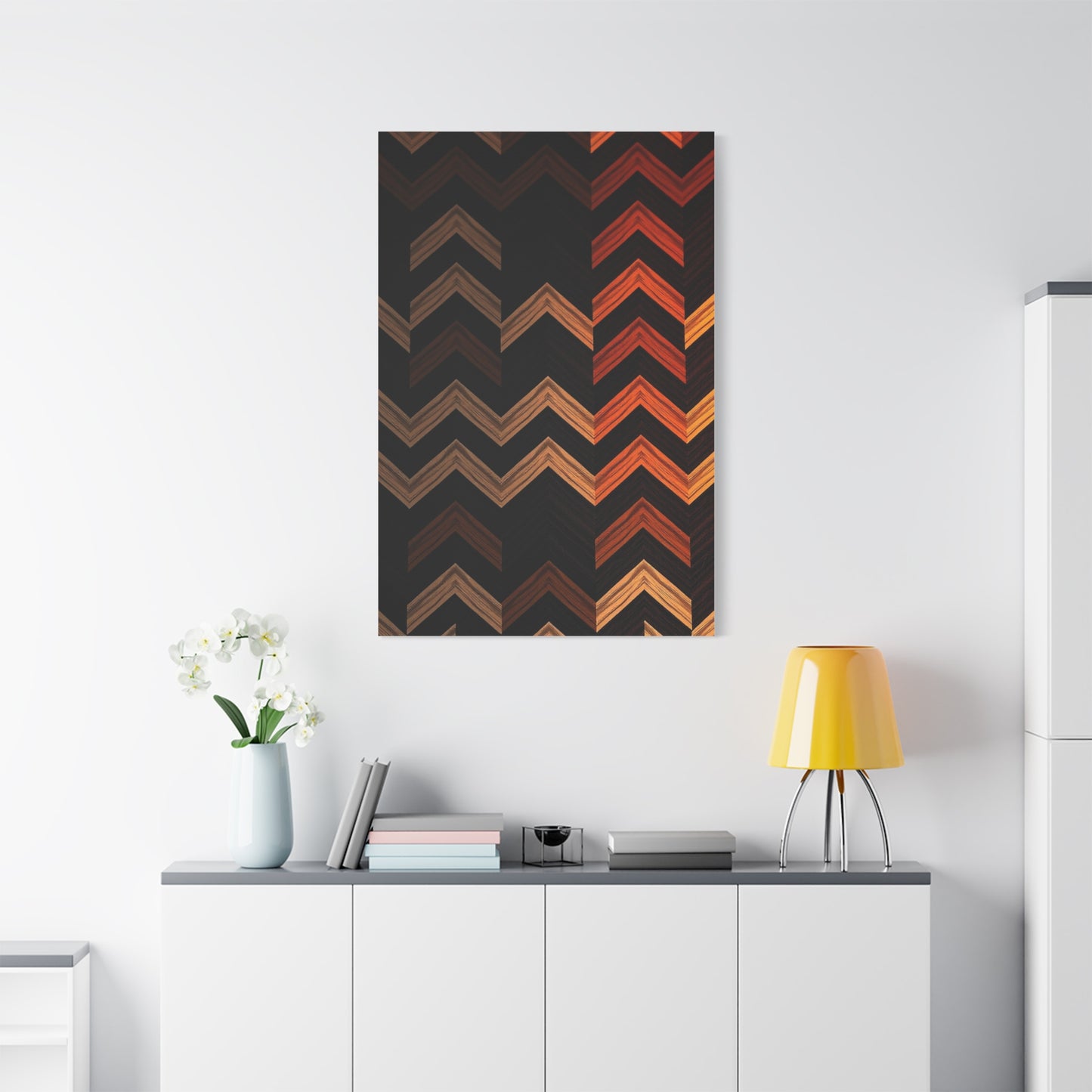 Supreme Chevron Pattern Art Wall Art & Canvas Print