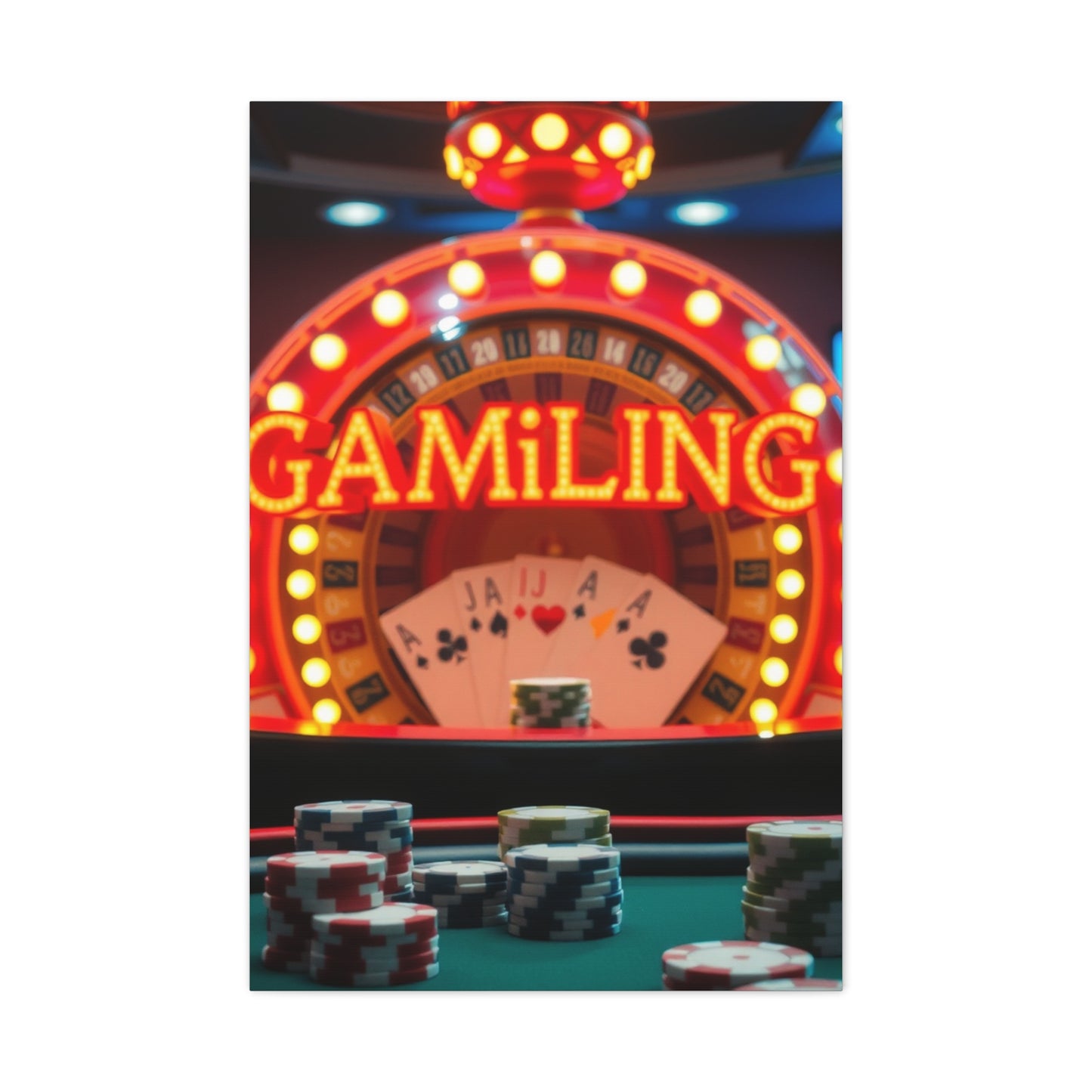 Vision Gambling & Casino Art Art Wall Art & Canvas Print