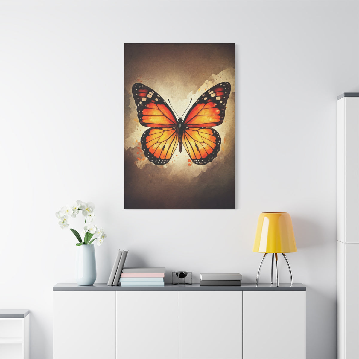 Classic Monarch Butterfly Portrait Wall Art & Canvas Prints