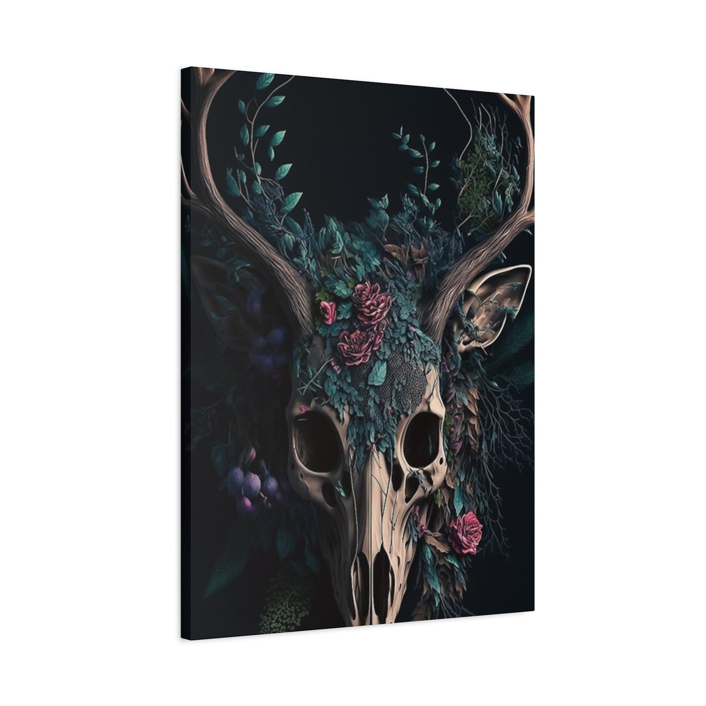 Reindeer Skull Poster Wall Art & Canvas Prints