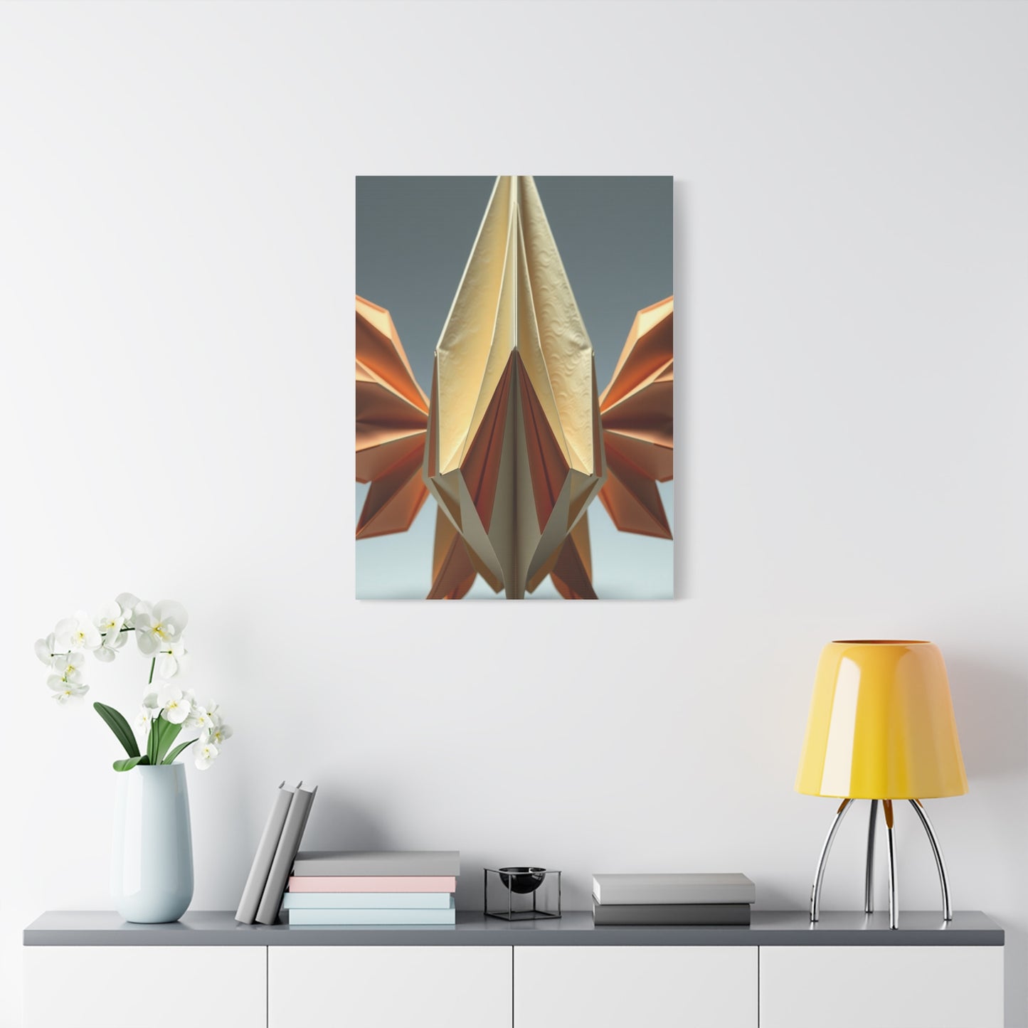 Origami Enigma Canvas Wall Art & Canvas Print