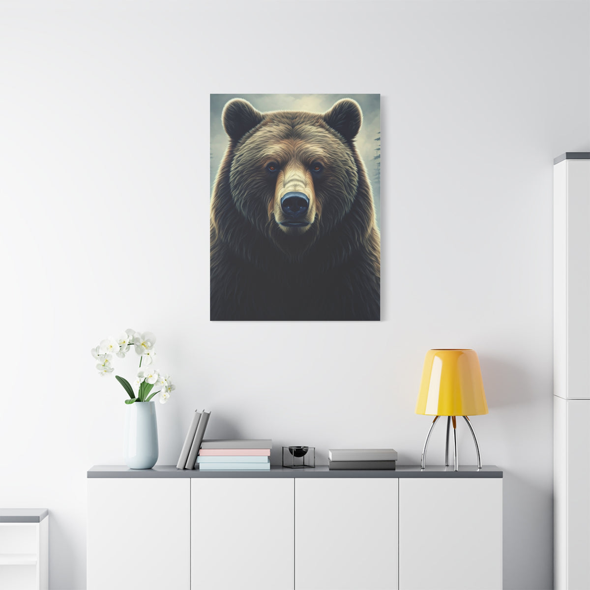 Soft Daylight Bear Portrait Wall Art & Canvas Prints