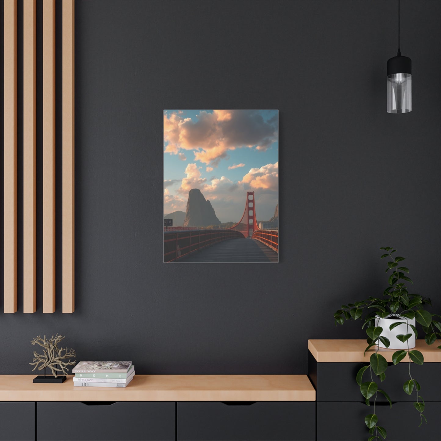Verdant Horizon Elegance Wall Art & Canvas Print