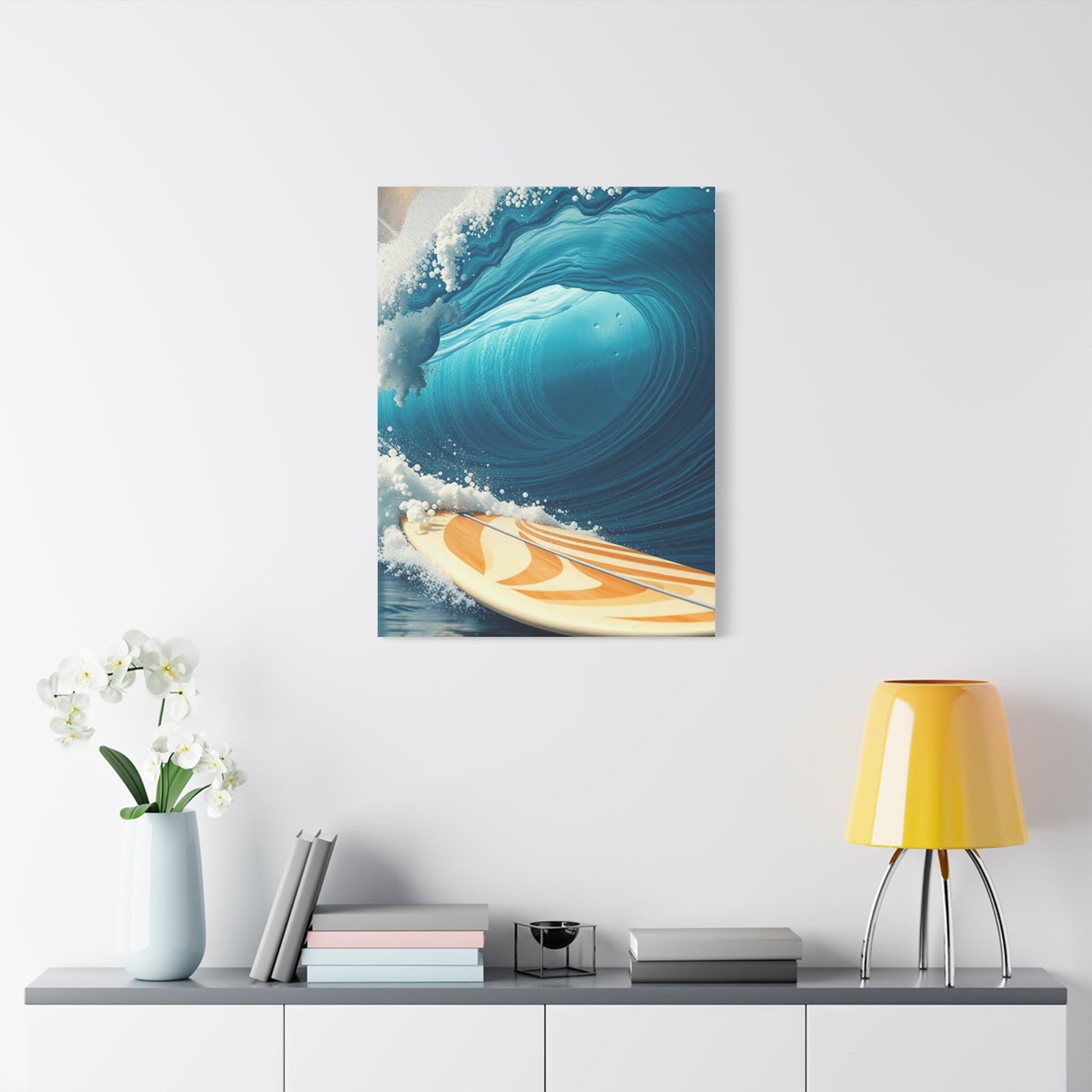 Aquatic Elysium Canvas Wall Art & Canvas Print
