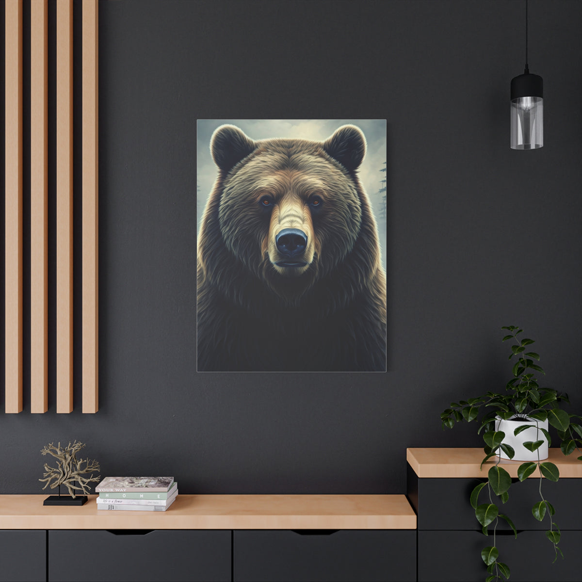 Soft Daylight Bear Portrait Wall Art & Canvas Prints