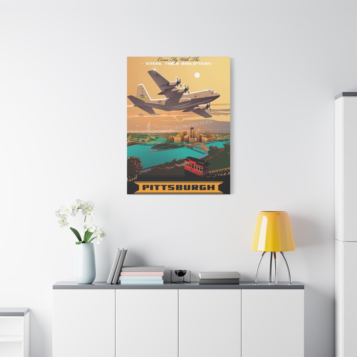 Pittsburgh Airlifter Poster Wall Art & Canvas Prints