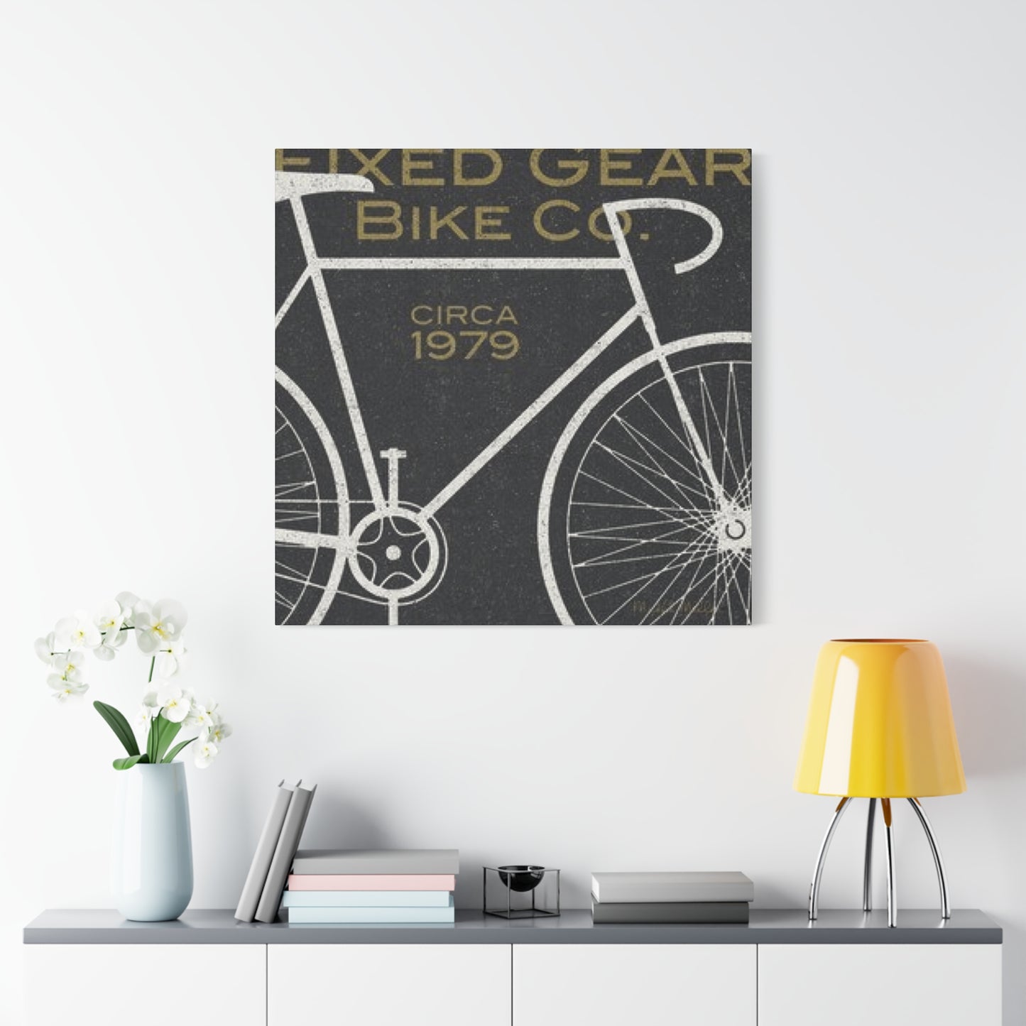Fixed Gear Bike Co Poster Wall Art & Canvas Prints