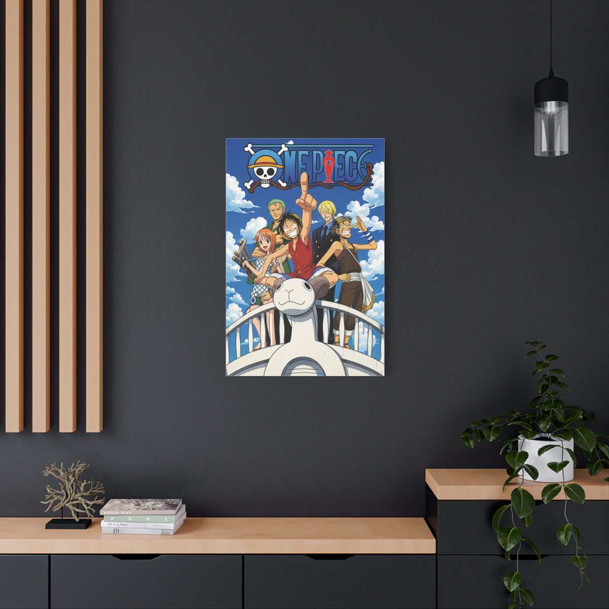 One Piece East Blue Going Merry Poster Wall Art & Canvas Print