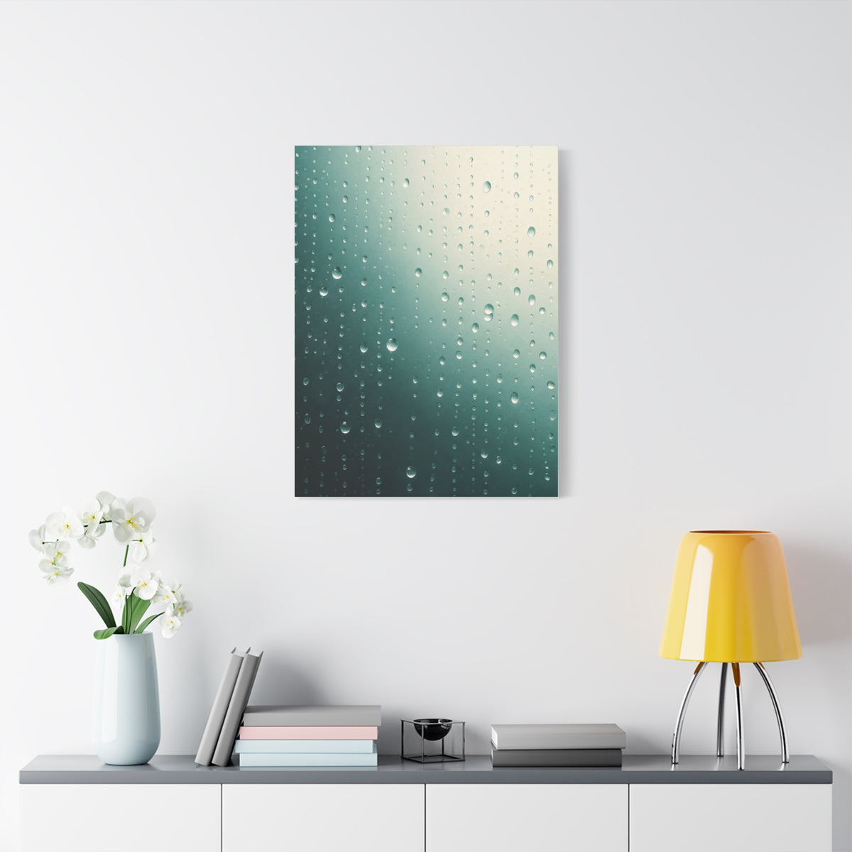 Rain Mist Gradient Wall Art & Canvas Prints