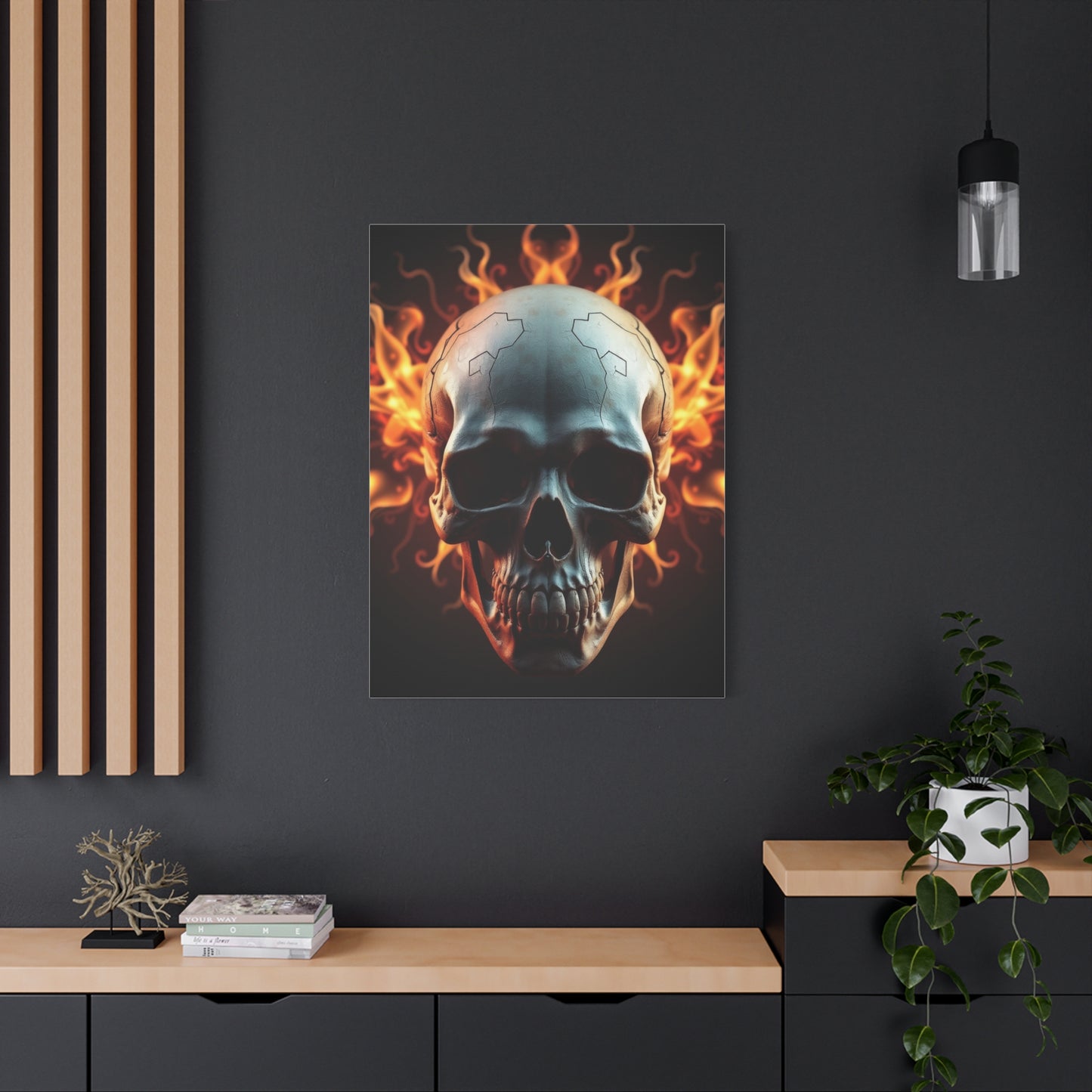 Exquisite Crania Display Wall Art & Canvas Print
