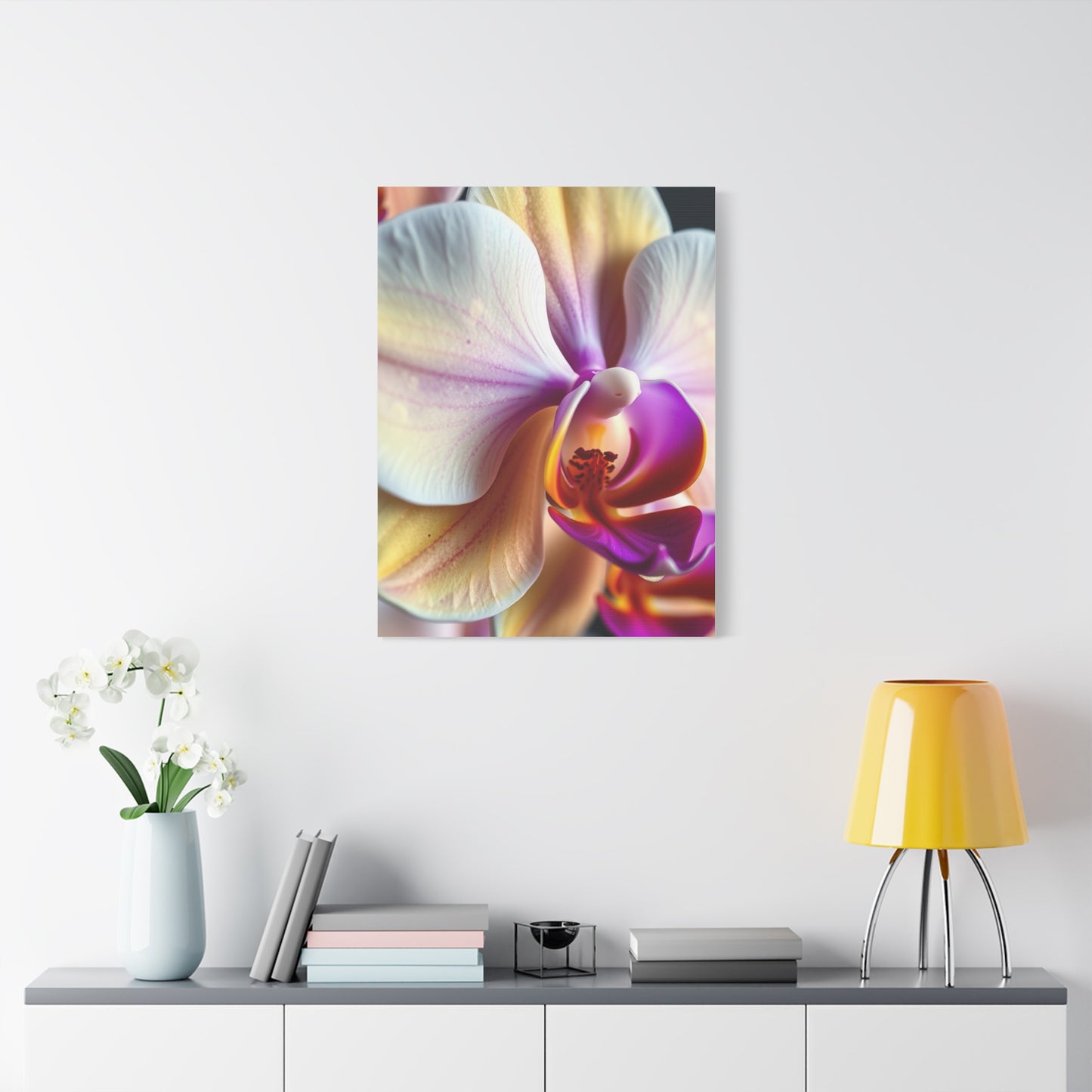 Orchid Flower Art Supreme Canvas Wall Art & Canvas Print