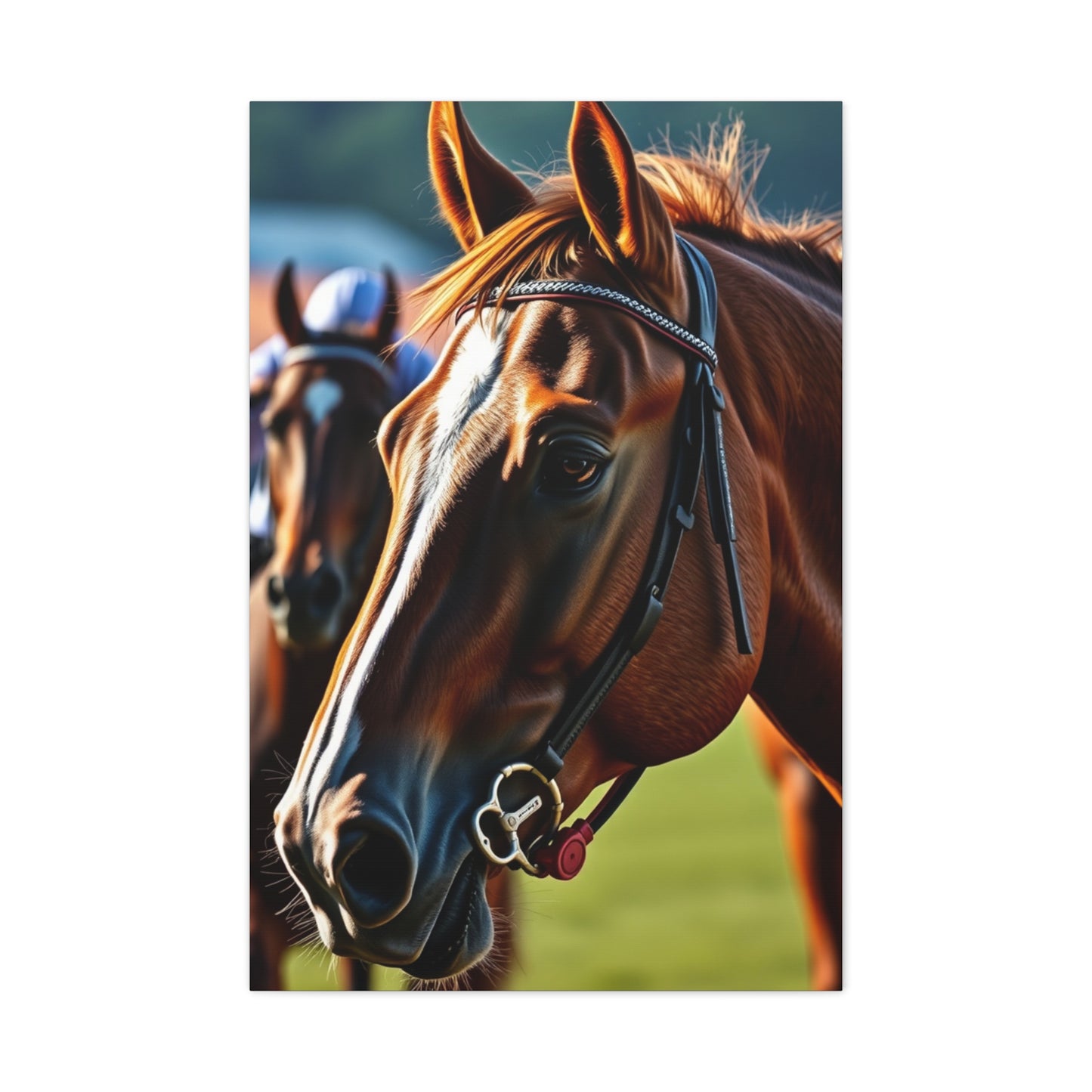 Supreme Horse Racing Art Wall Art & Canvas Print