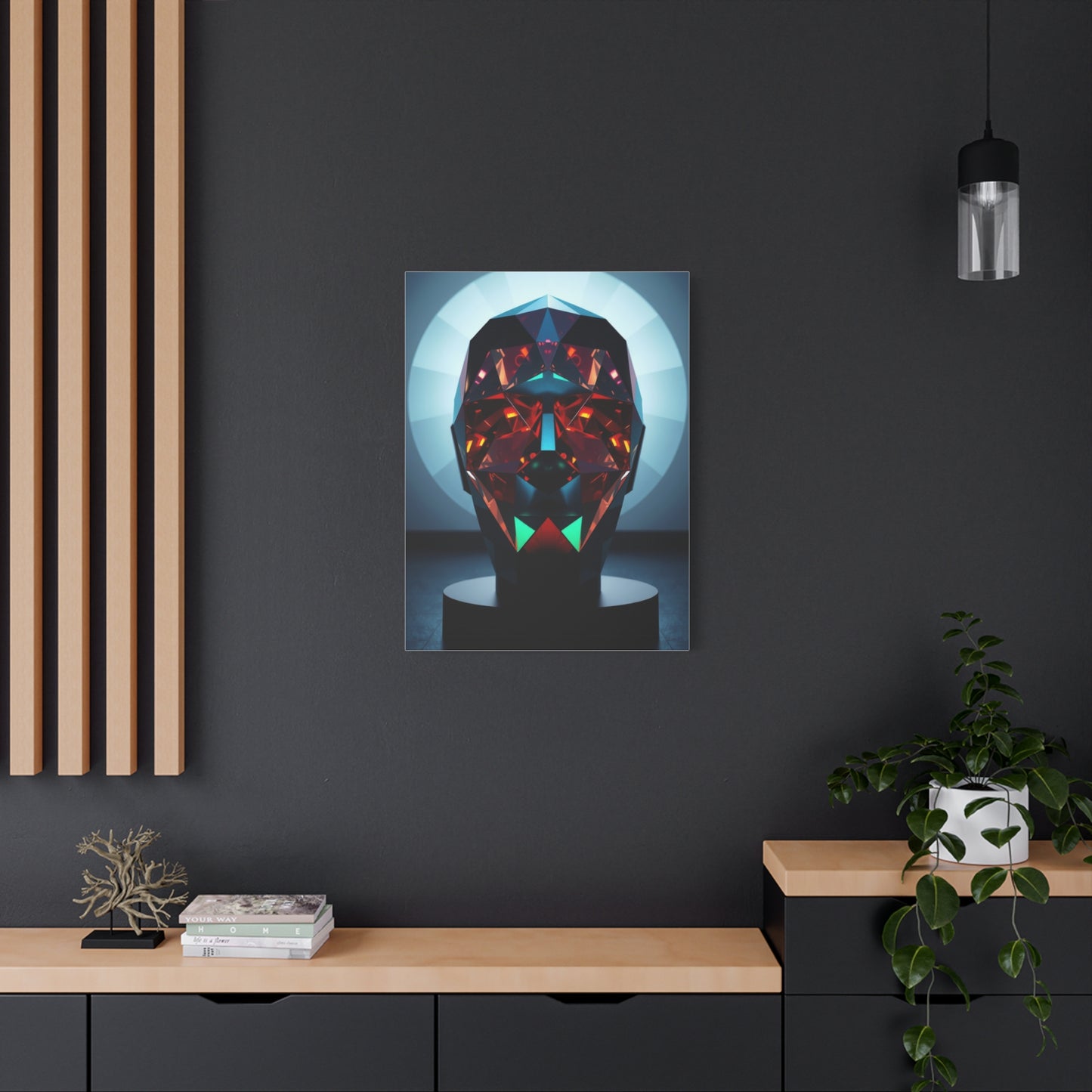 Harmonious Geometric Expression Wall Art & Canvas Print