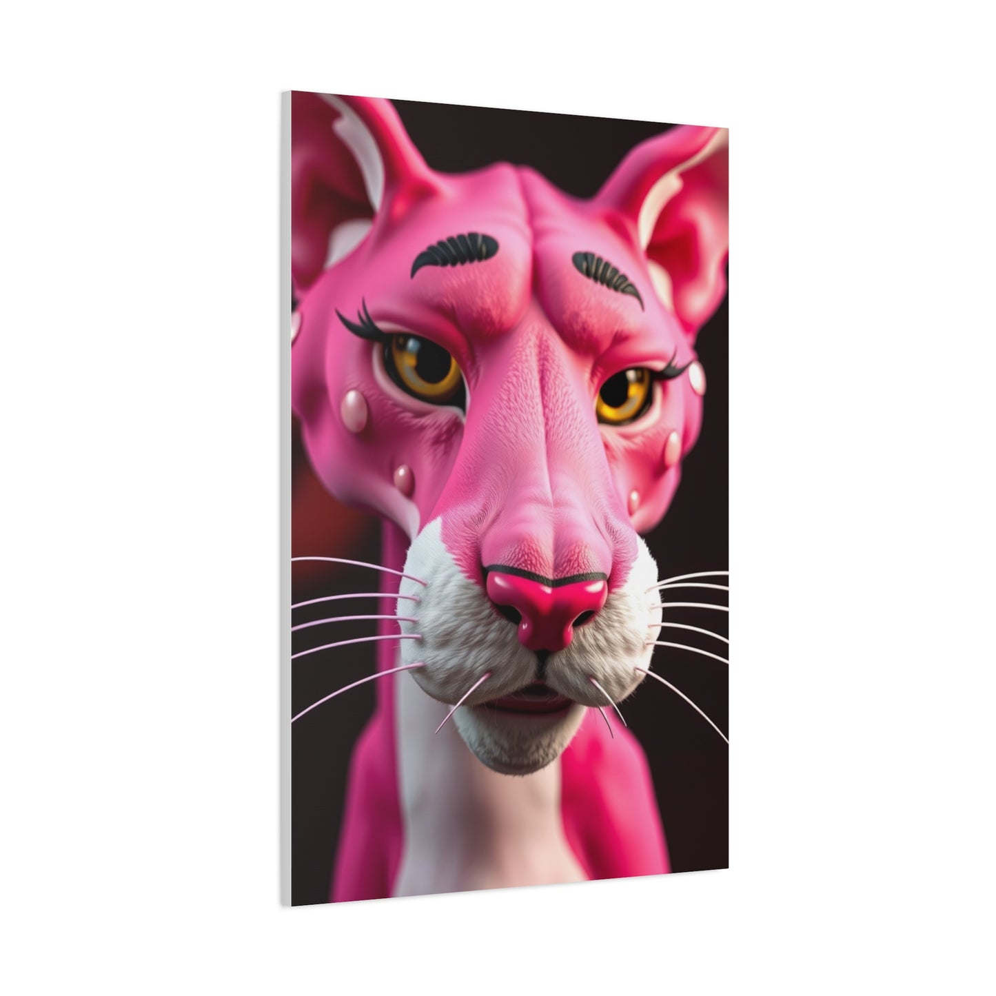 Crimson Panther Prestige Art Wall Art & Canvas Print