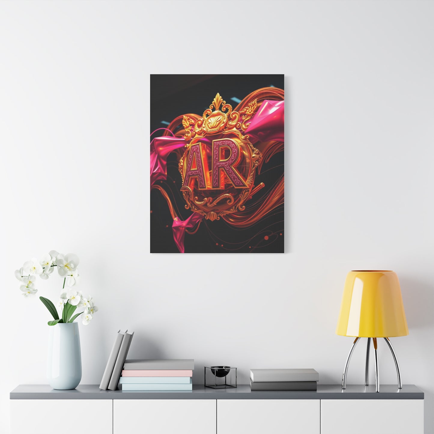 Supreme Gold & Pink Collection Wall Art & Canvas Print