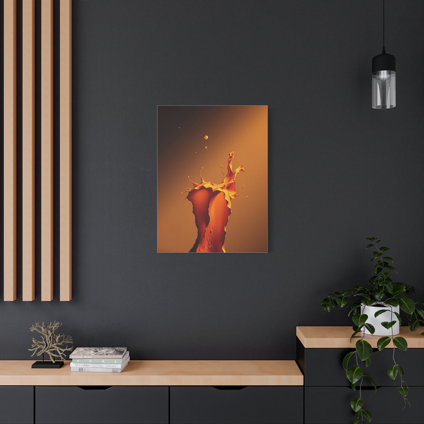 Shades of Brown Art Supreme Canvas Wall Art & Canvas Print