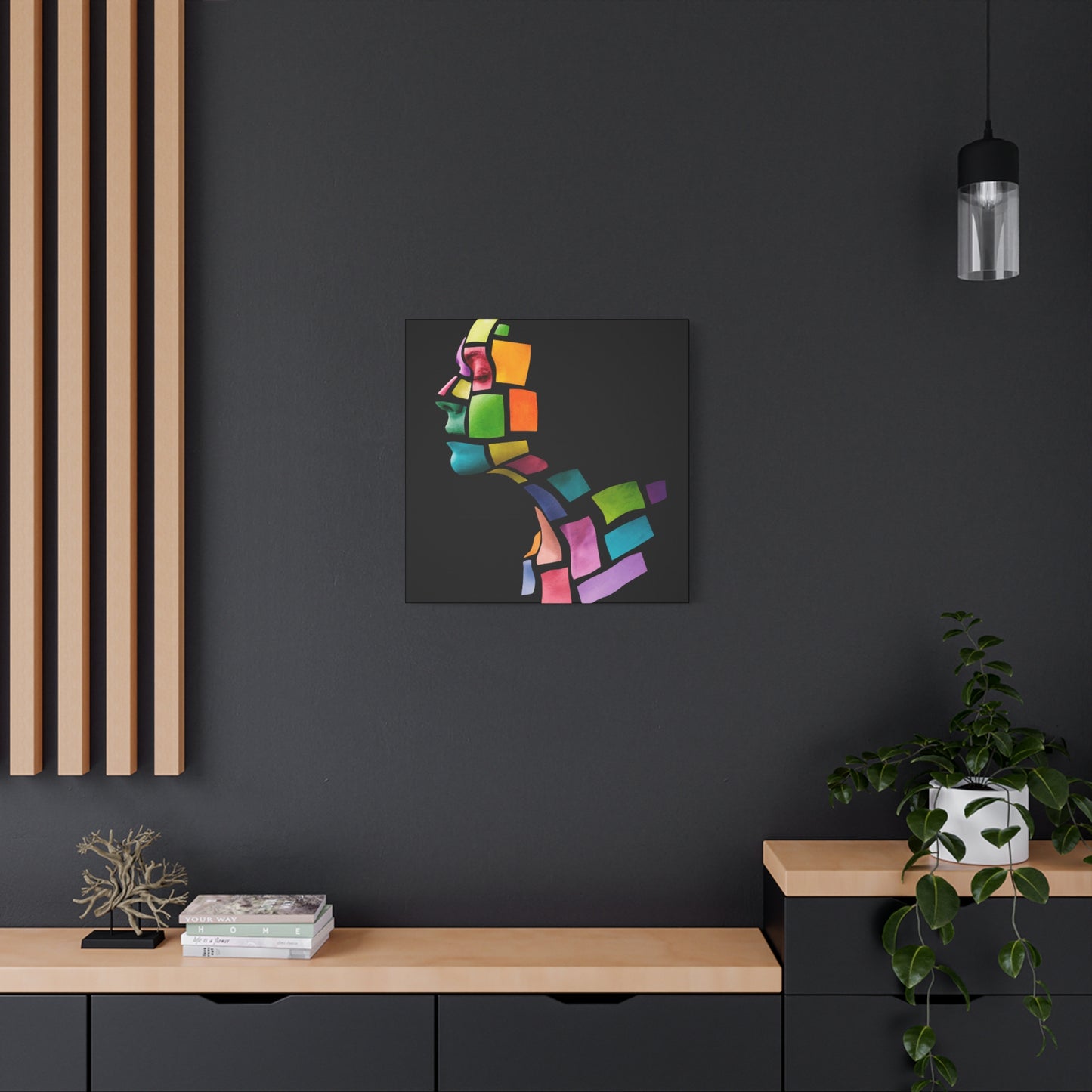 Color Block Wall Art & Canvas Prints