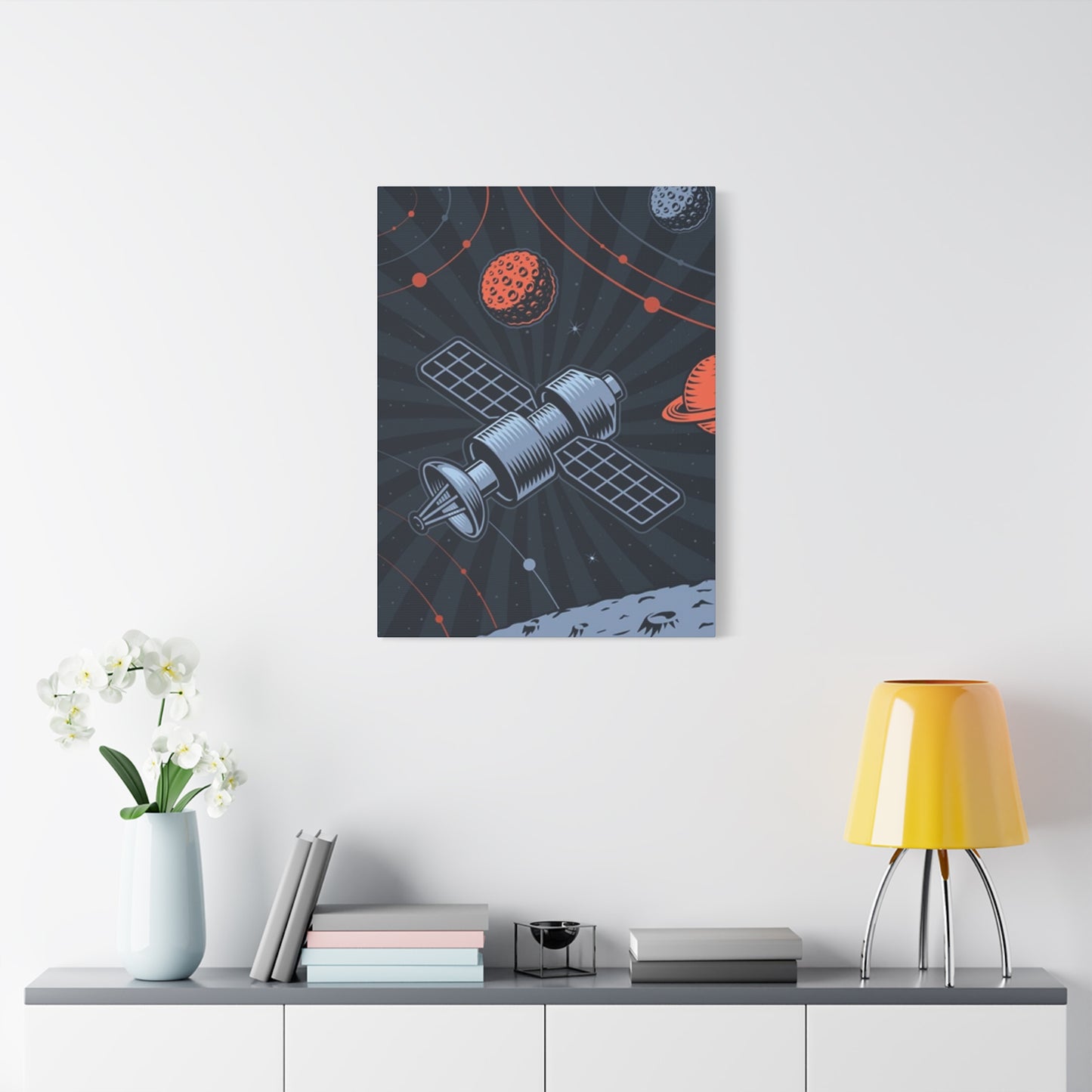 Satellite Poster Wall Art & Canvas Prints
