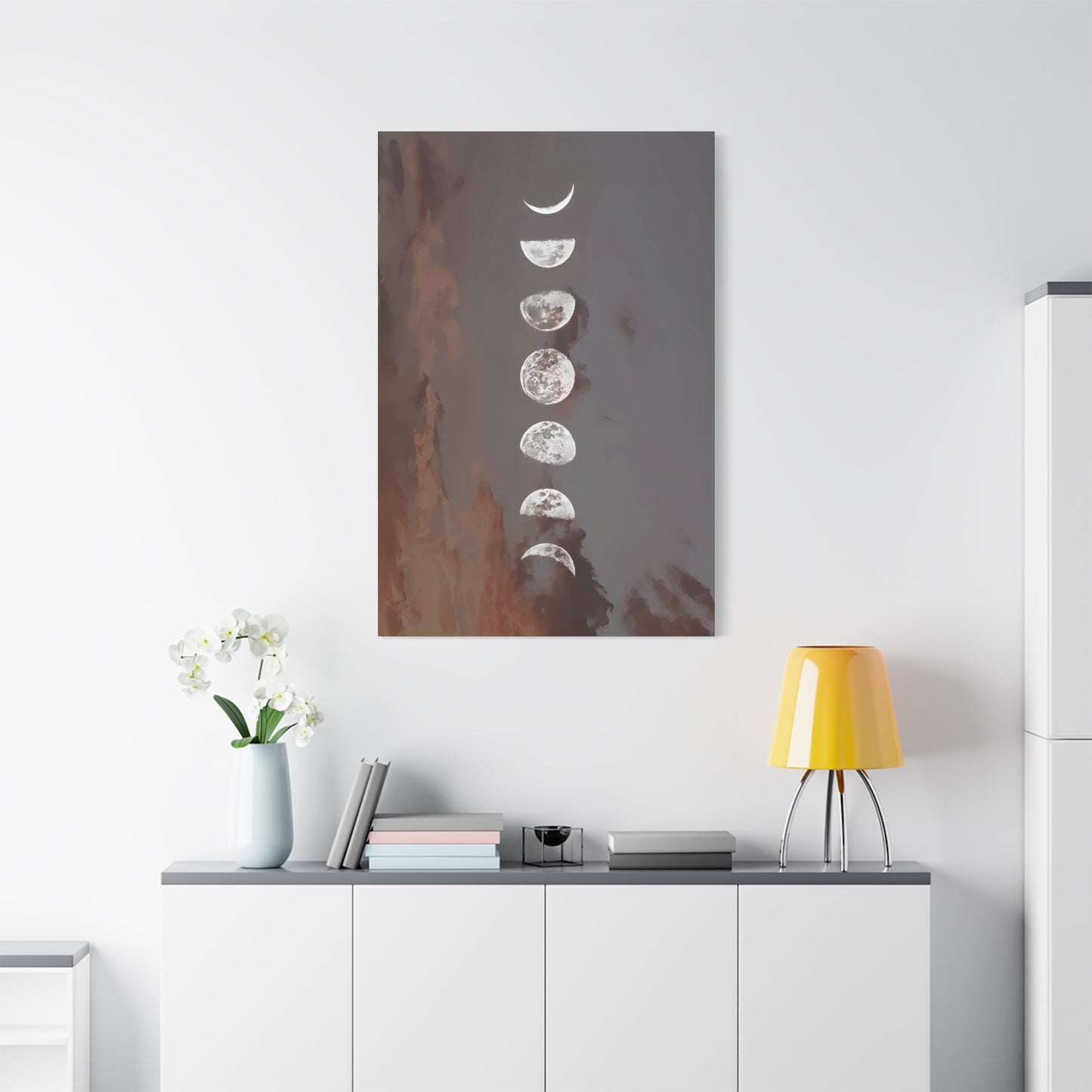 Phases of Moon Wall Art & Canvas Prints