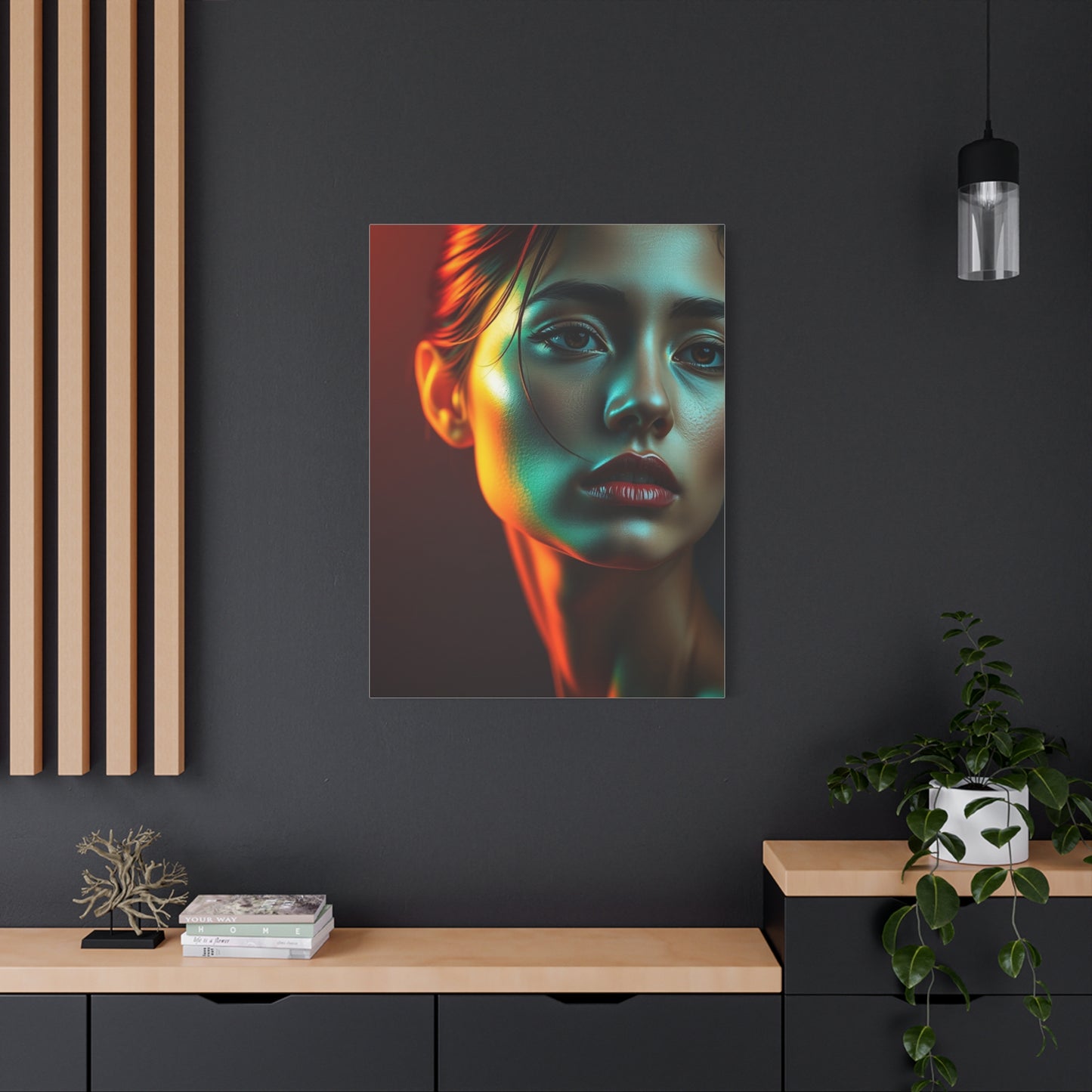 Elegant Enchantress Canvas Wall Art & Canvas Print