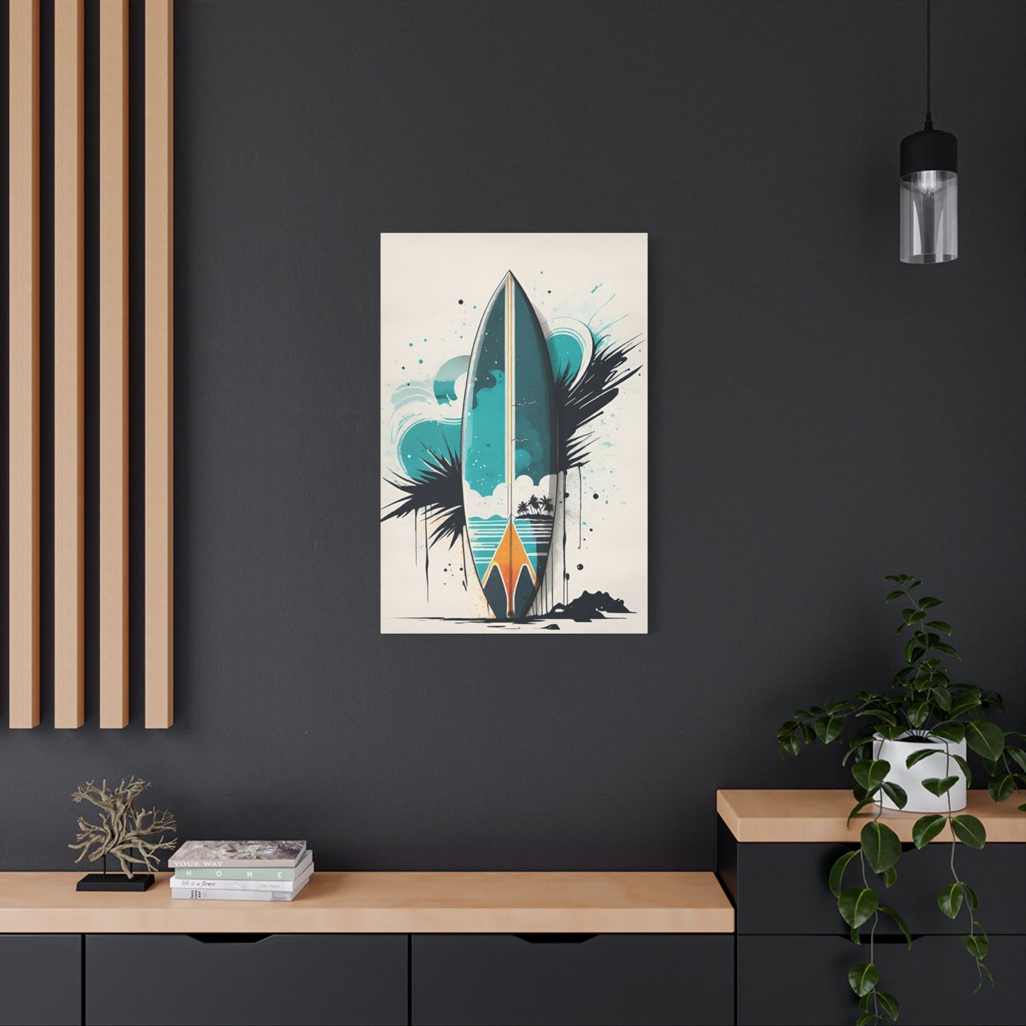 Surf Board Poster Wall Art & Canvas Prints
