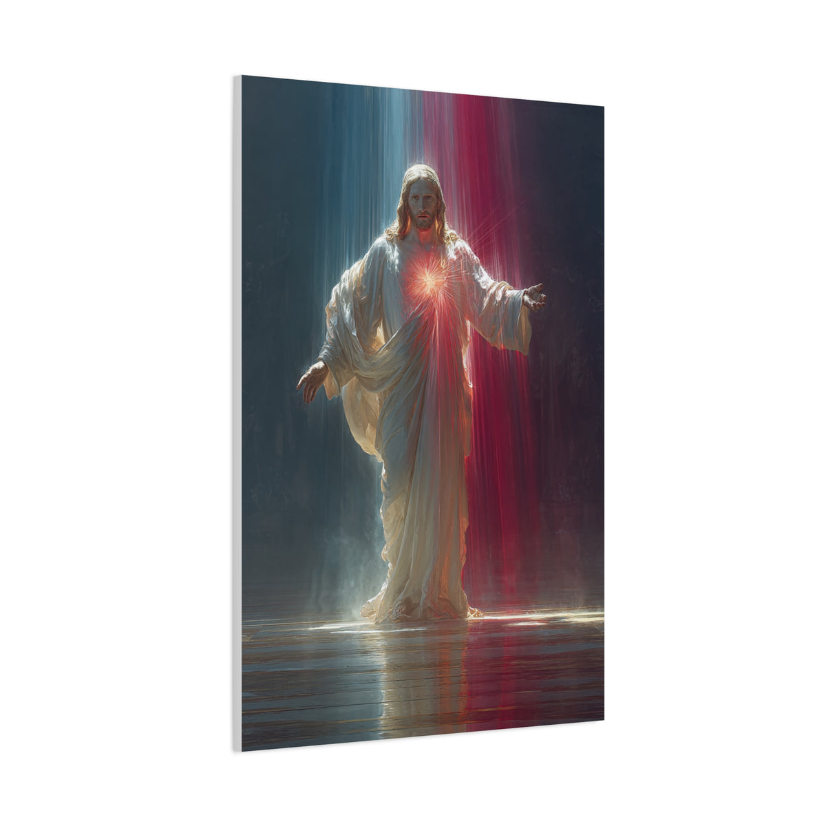 Divine Mercy Christ Radiant Light Wall Art & Canvas Print