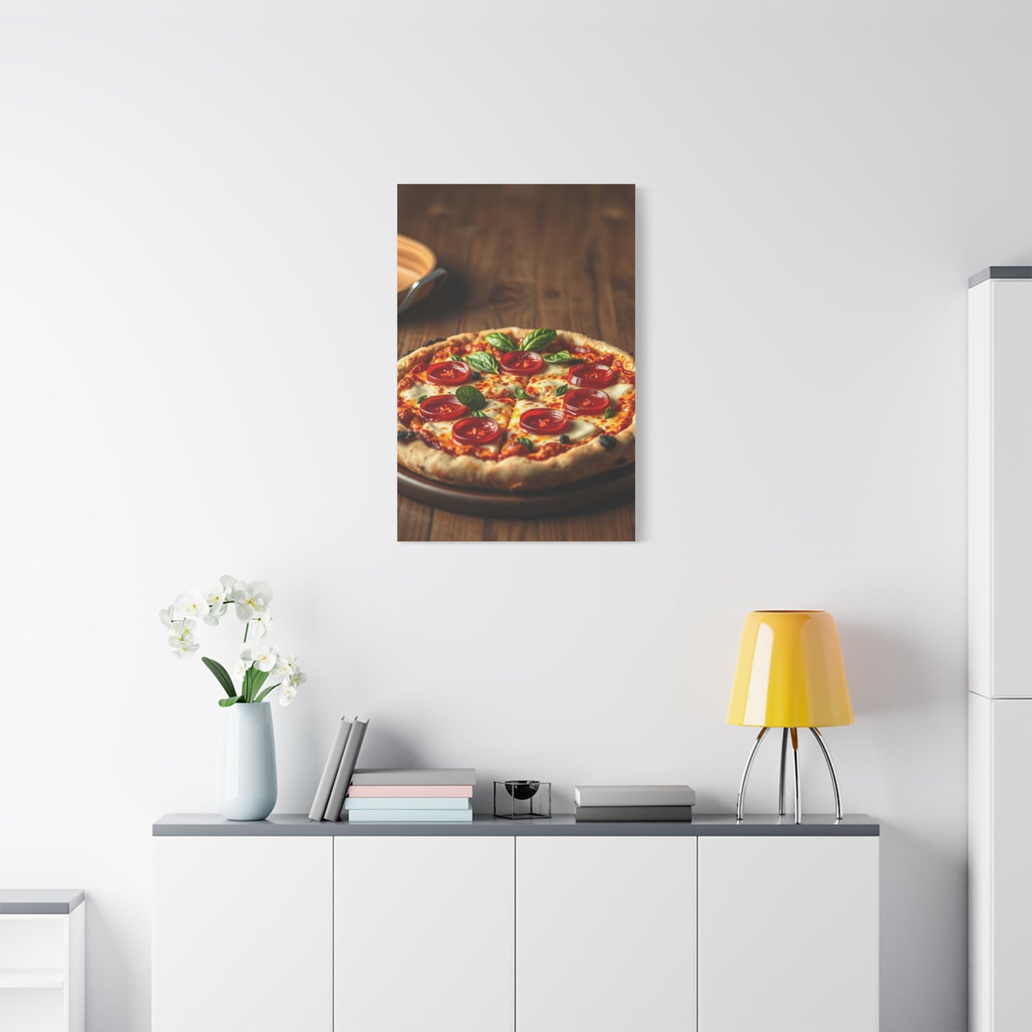 Supreme Pizza Art Wall Art & Canvas Print