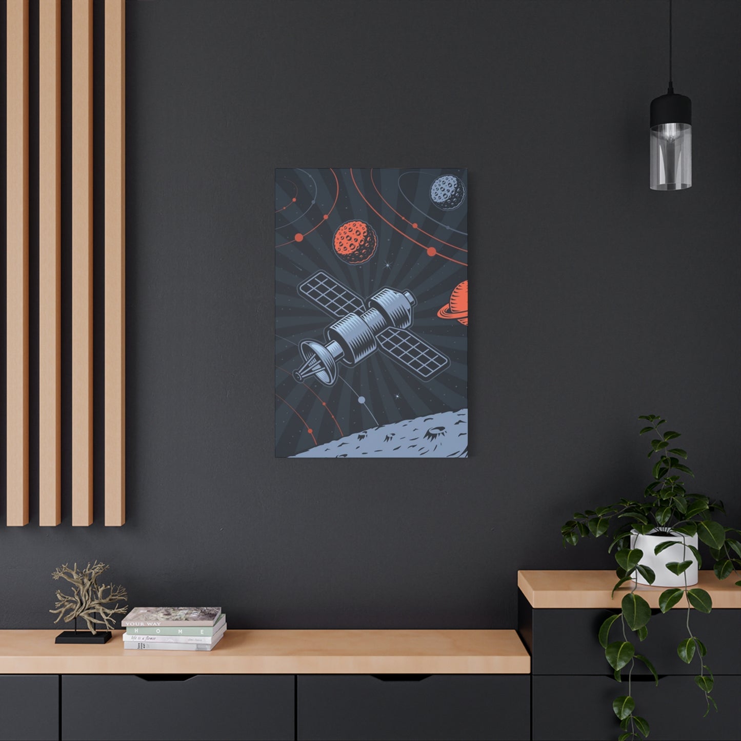 Satellite Poster Wall Art & Canvas Prints