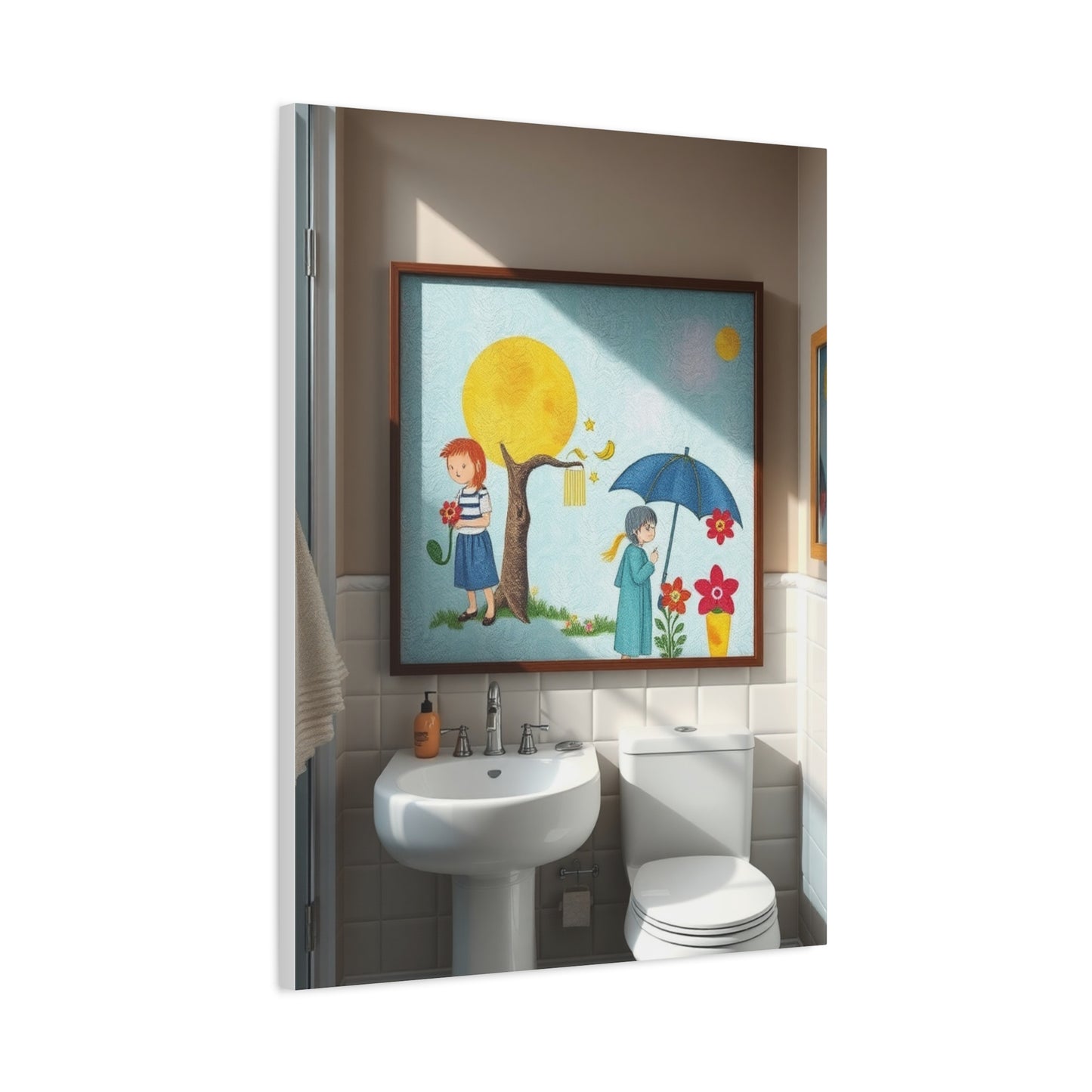 Elite Kid’s Bathroom Art Vision Wall Art & Canvas Print