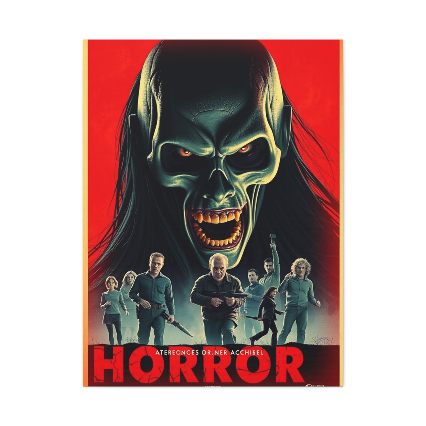 Vision Horror Movie Posters Art Art Wall Art & Canvas Print