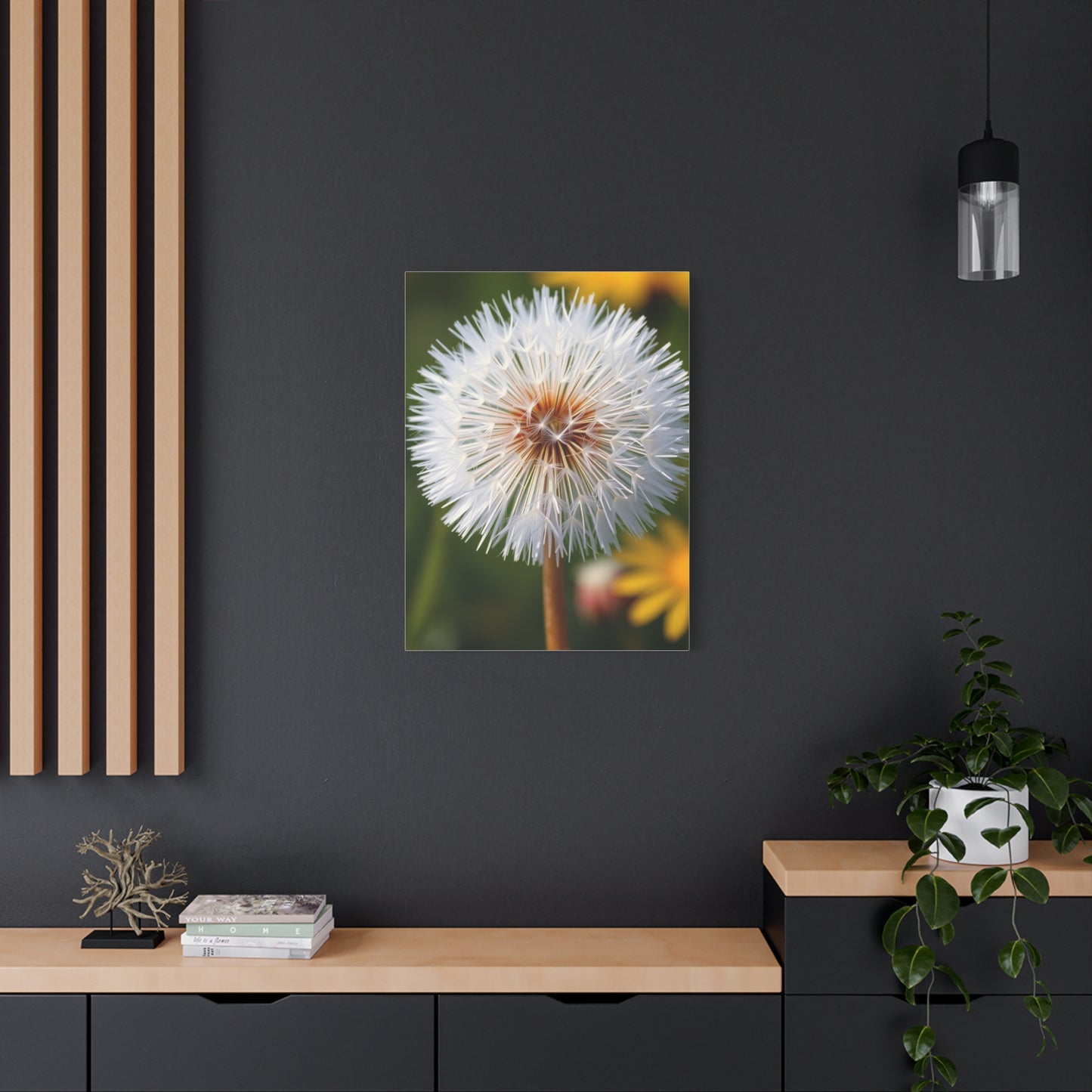 Collection Dandelion Flower Art Wall Art & Canvas Print