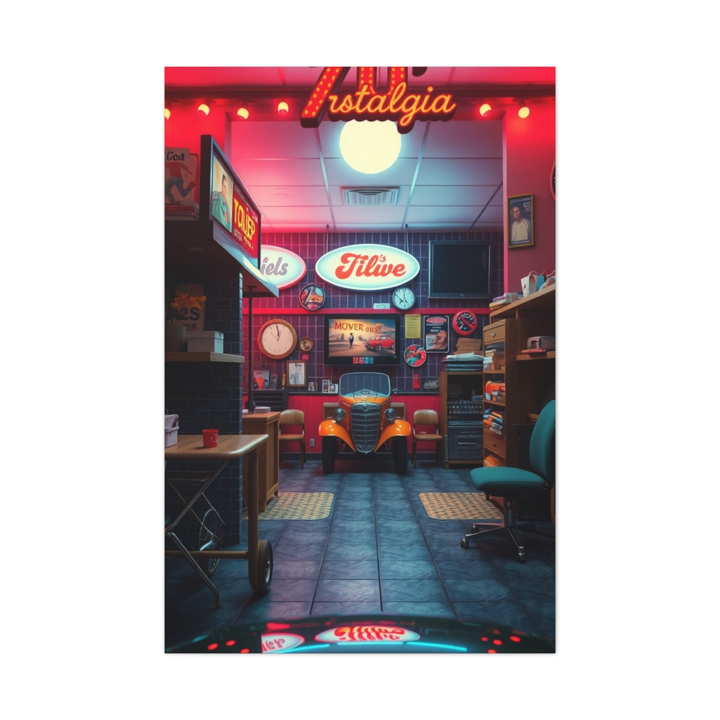 Collection 70’s Nostalgia Art Wall Art & Canvas Print