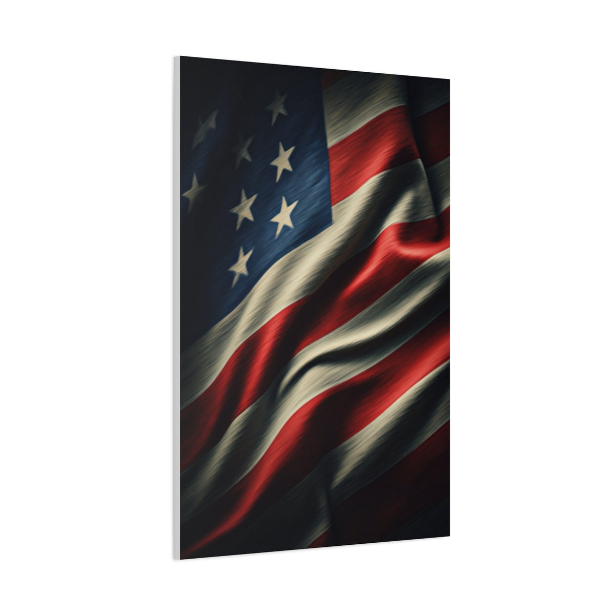 Classic Waving Stars and Stripes Wall Art & Canvas Prints