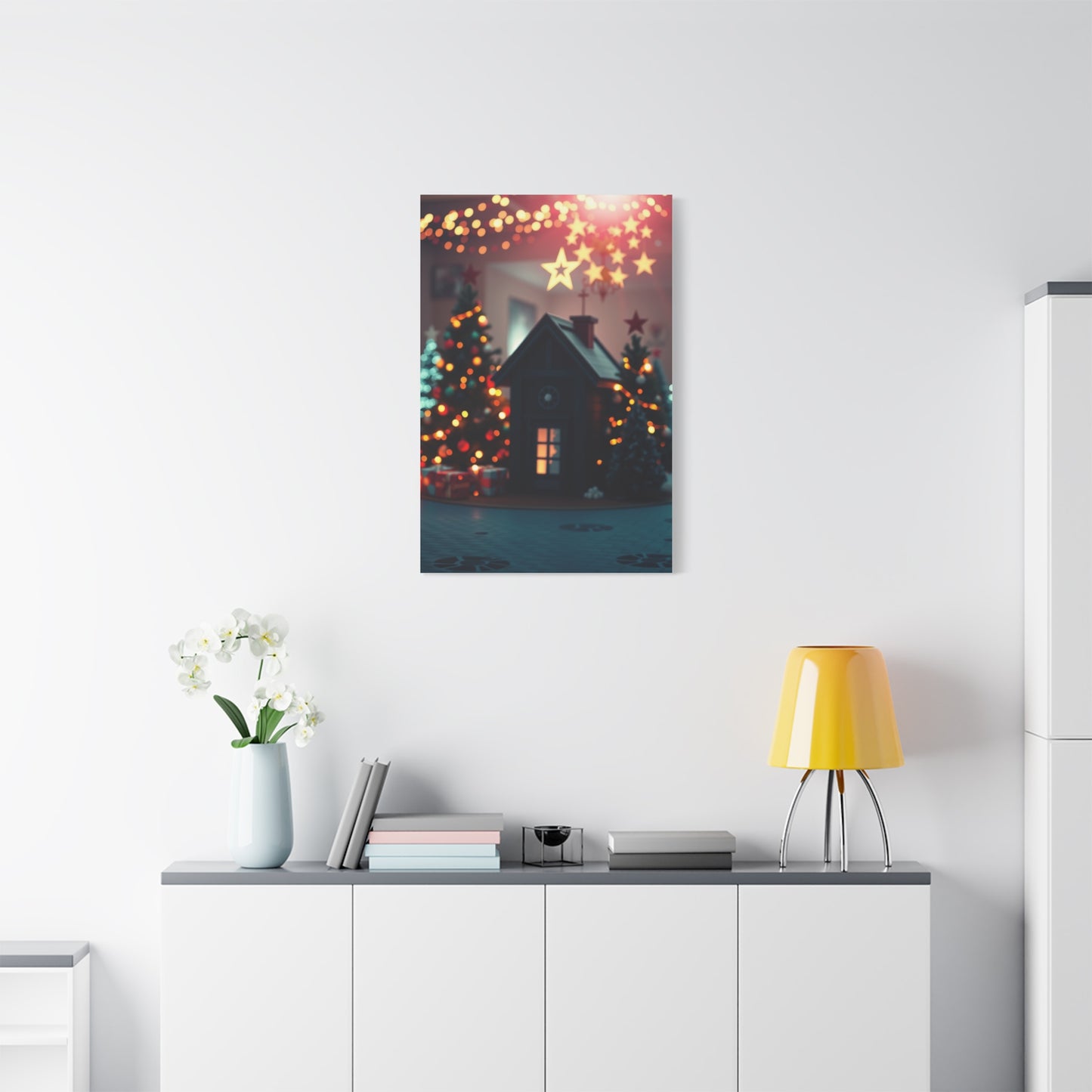Supreme Black Christmas Art Collection Wall Art & Canvas Print