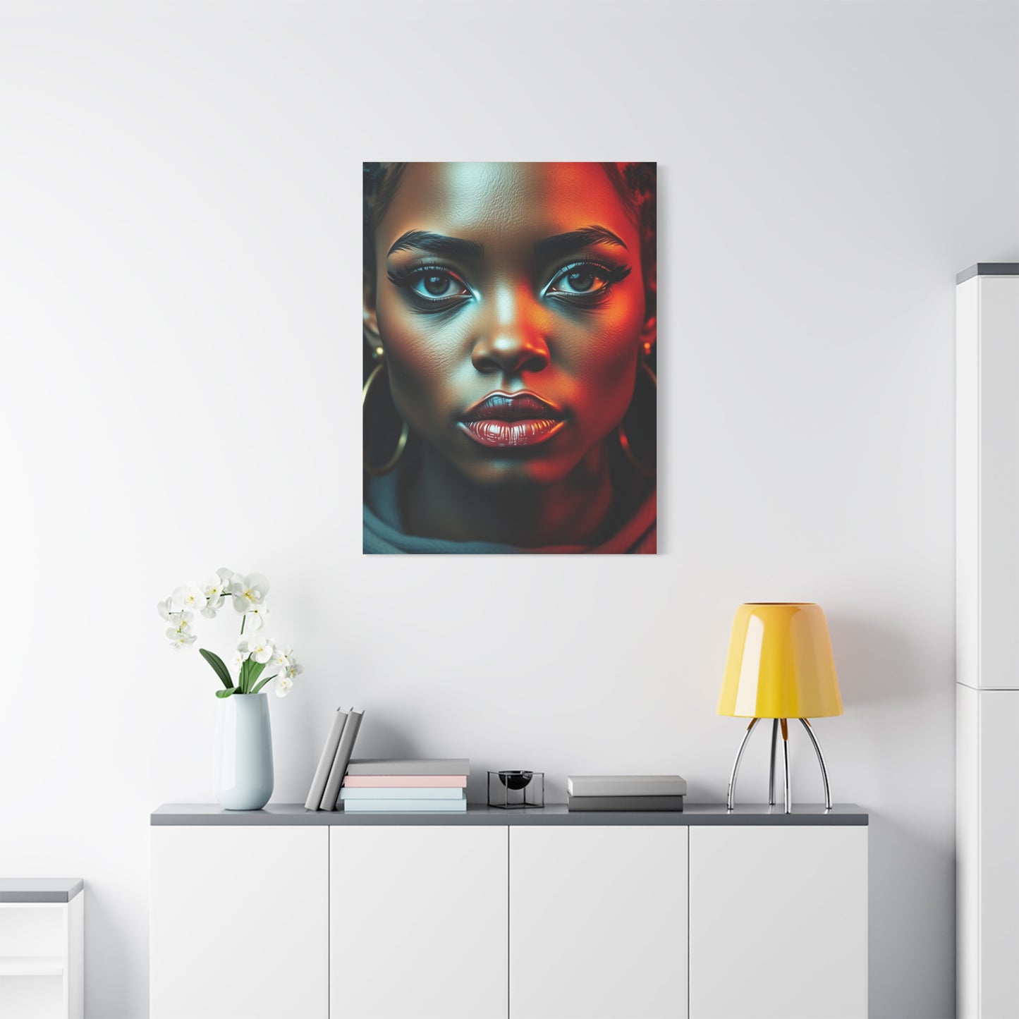 Lady Basquiats Palette Prestige Wall Art & Canvas Print