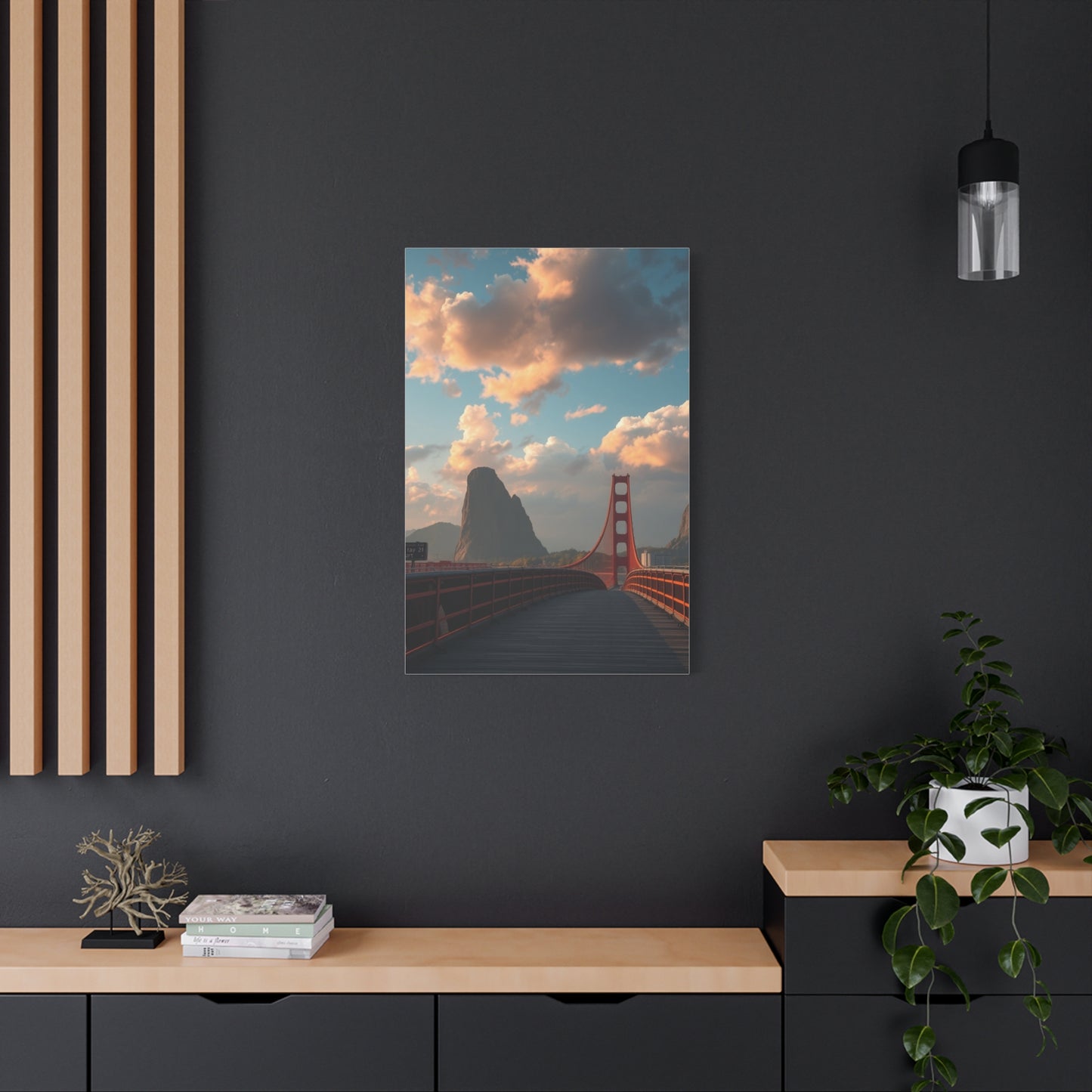Verdant Horizon Elegance Wall Art & Canvas Print