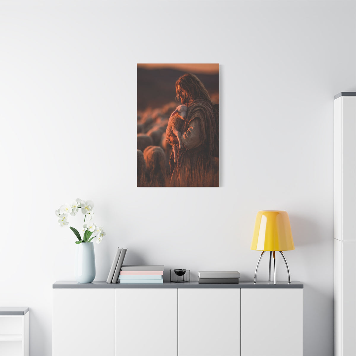 The Good Shepherd Intimate Portrait Wall Art & Canvas Print