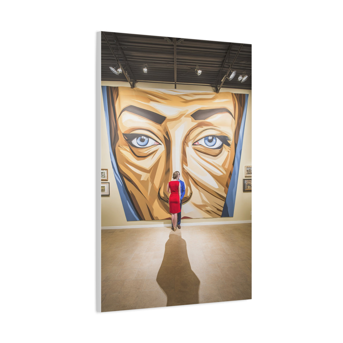 Monumental Contemporary Gallery Portrait Wall Art & Canvas Print