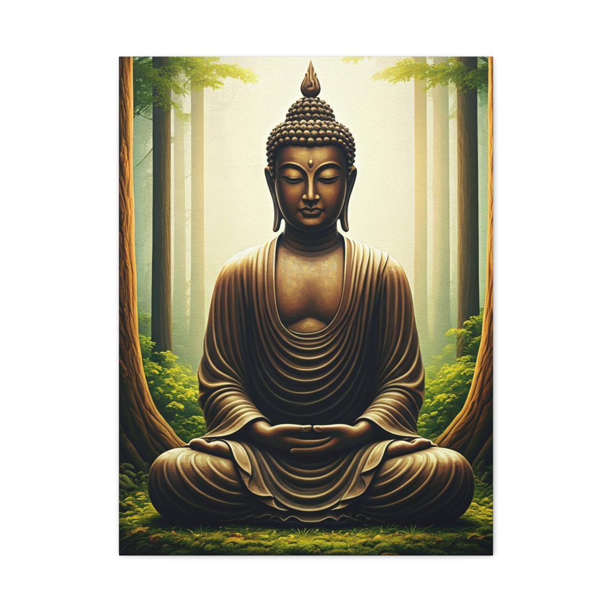 Forest Sanctuary Buddha Wall Art & Canvas Prints