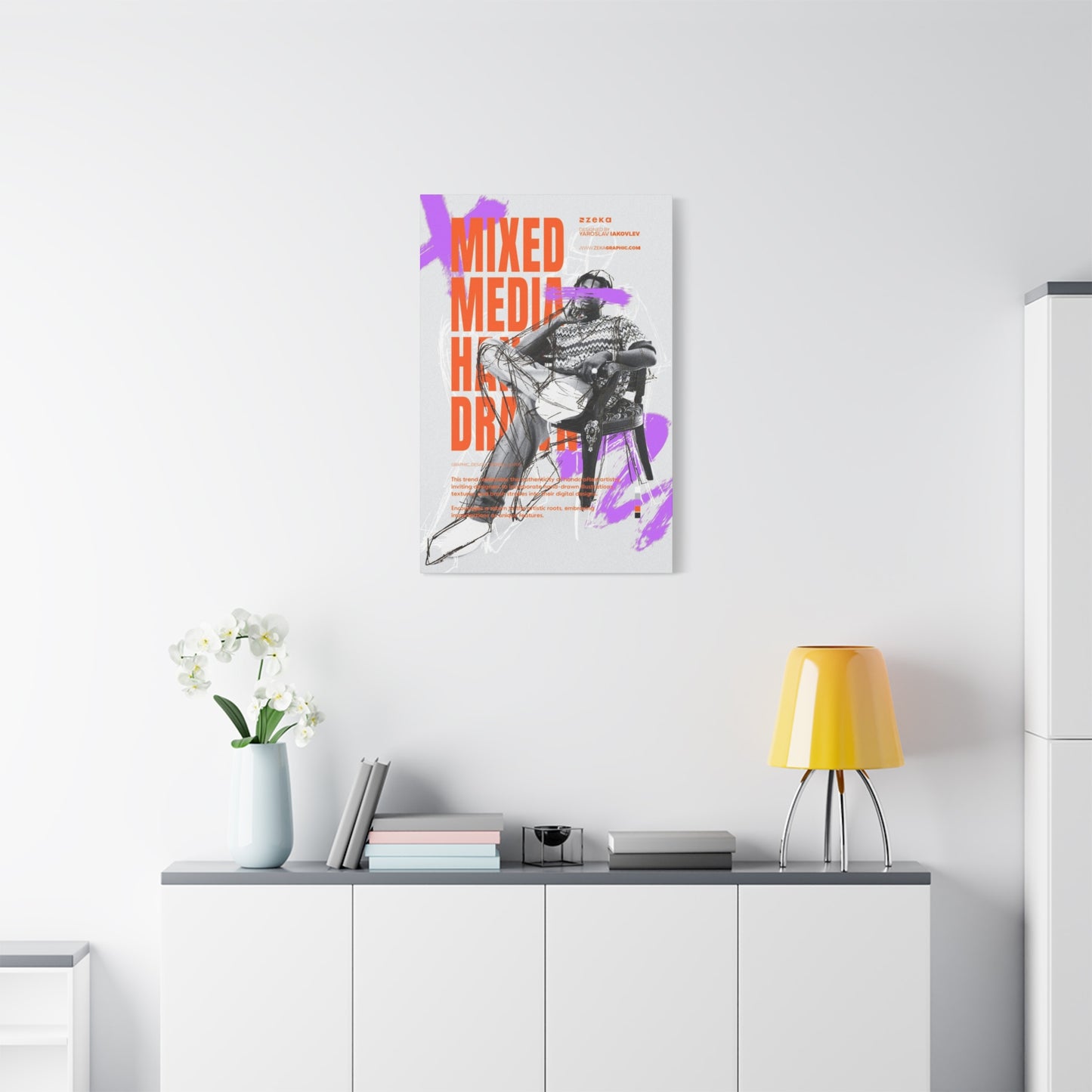 Poster of Mixed Media Wall Art & Canvas Prints