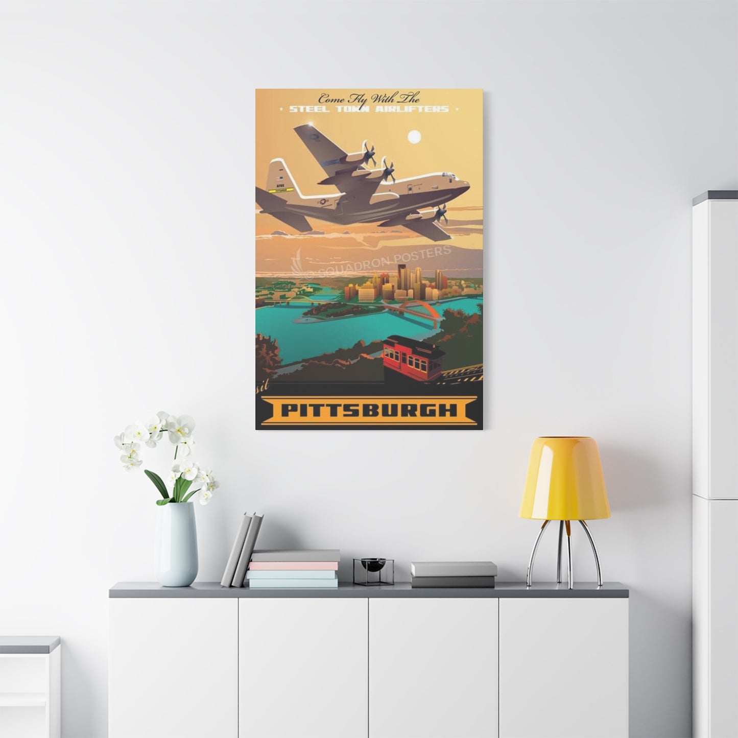 Pittsburgh Airlifter Poster Wall Art & Canvas Prints