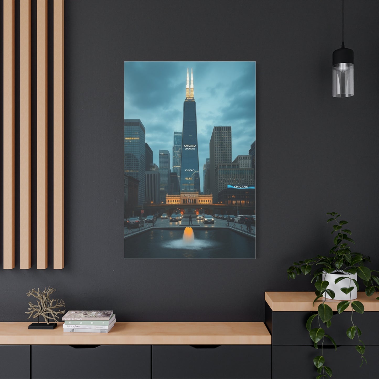 Chicago Art Supreme Canvas Wall Art & Canvas Print