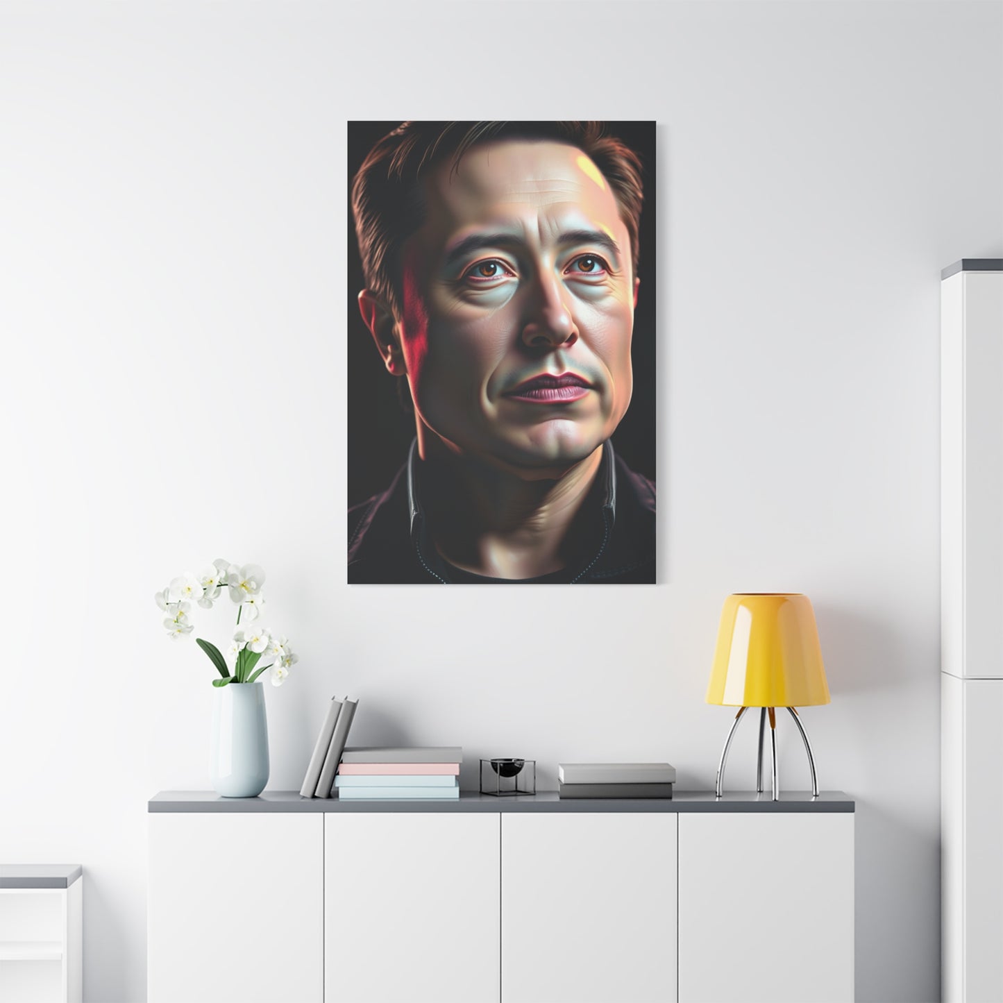 Elite Elon Musk Art Vision Wall Art & Canvas Print