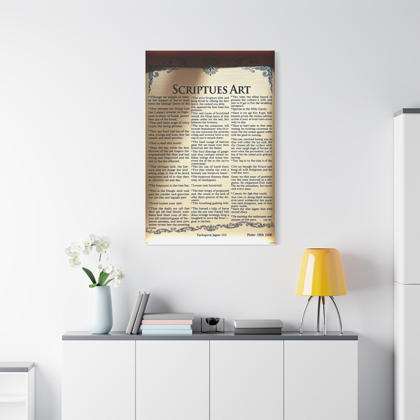 Transcendent Gospel Mural Wall Art & Canvas Print