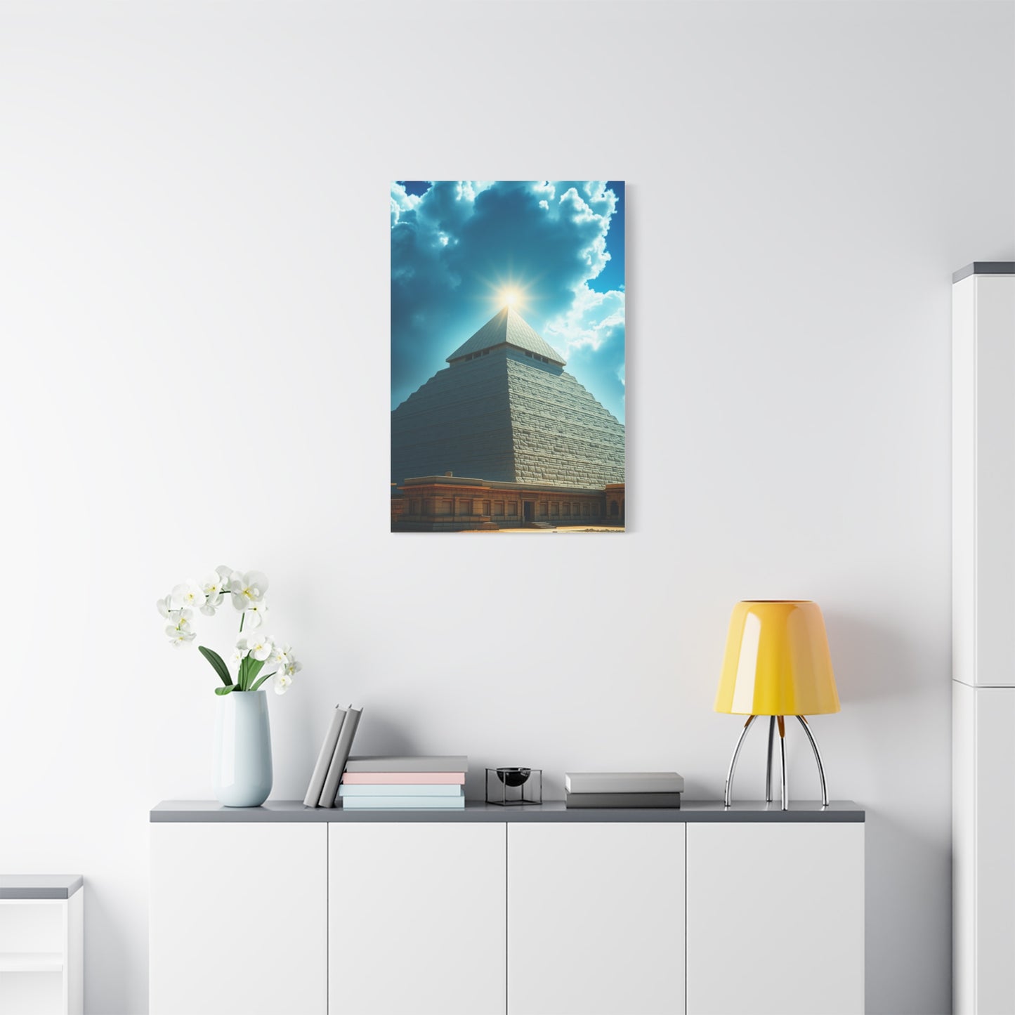 Masterpiece Pyramid Art Vision Wall Art & Canvas Print