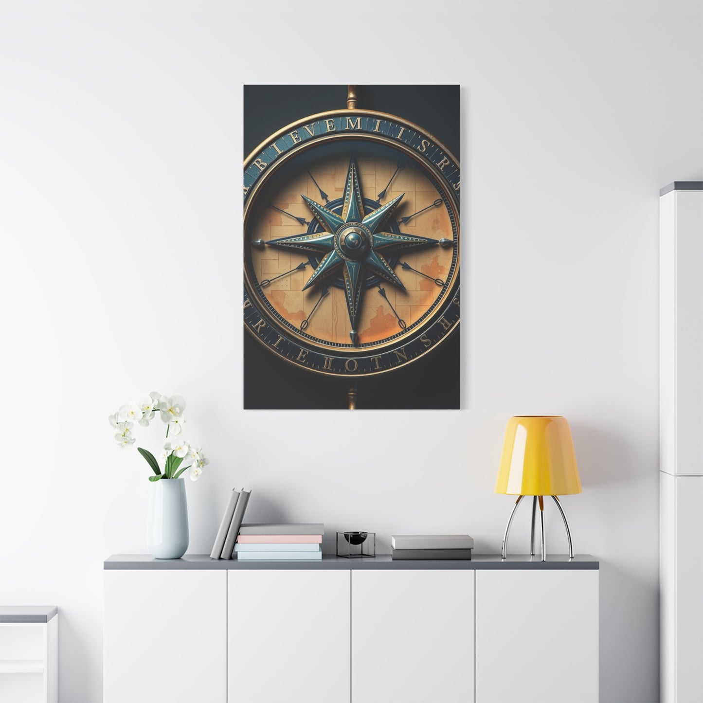 Supreme Compass Art Wall Art & Canvas Print