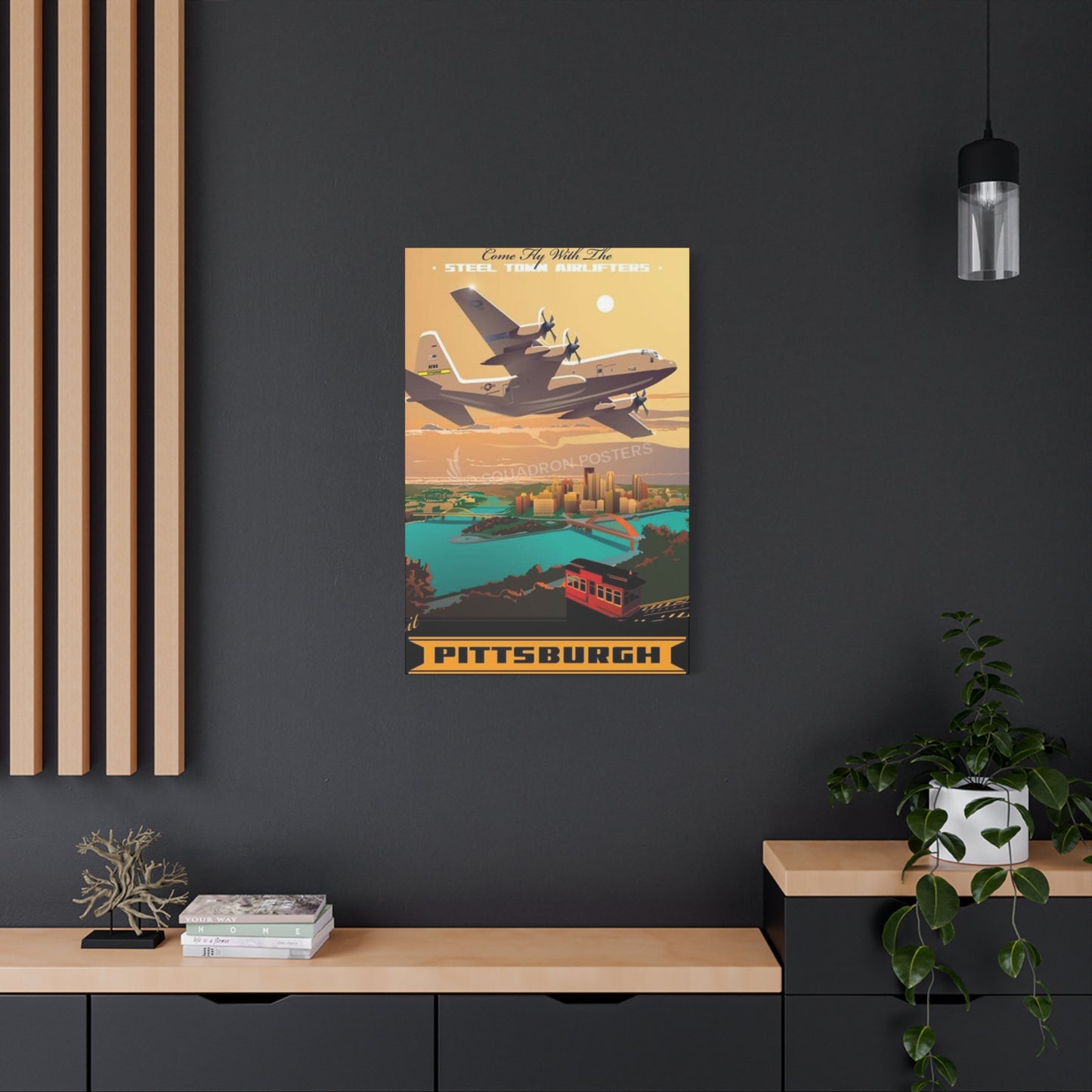 Pittsburgh Airlifter Poster Wall Art & Canvas Prints