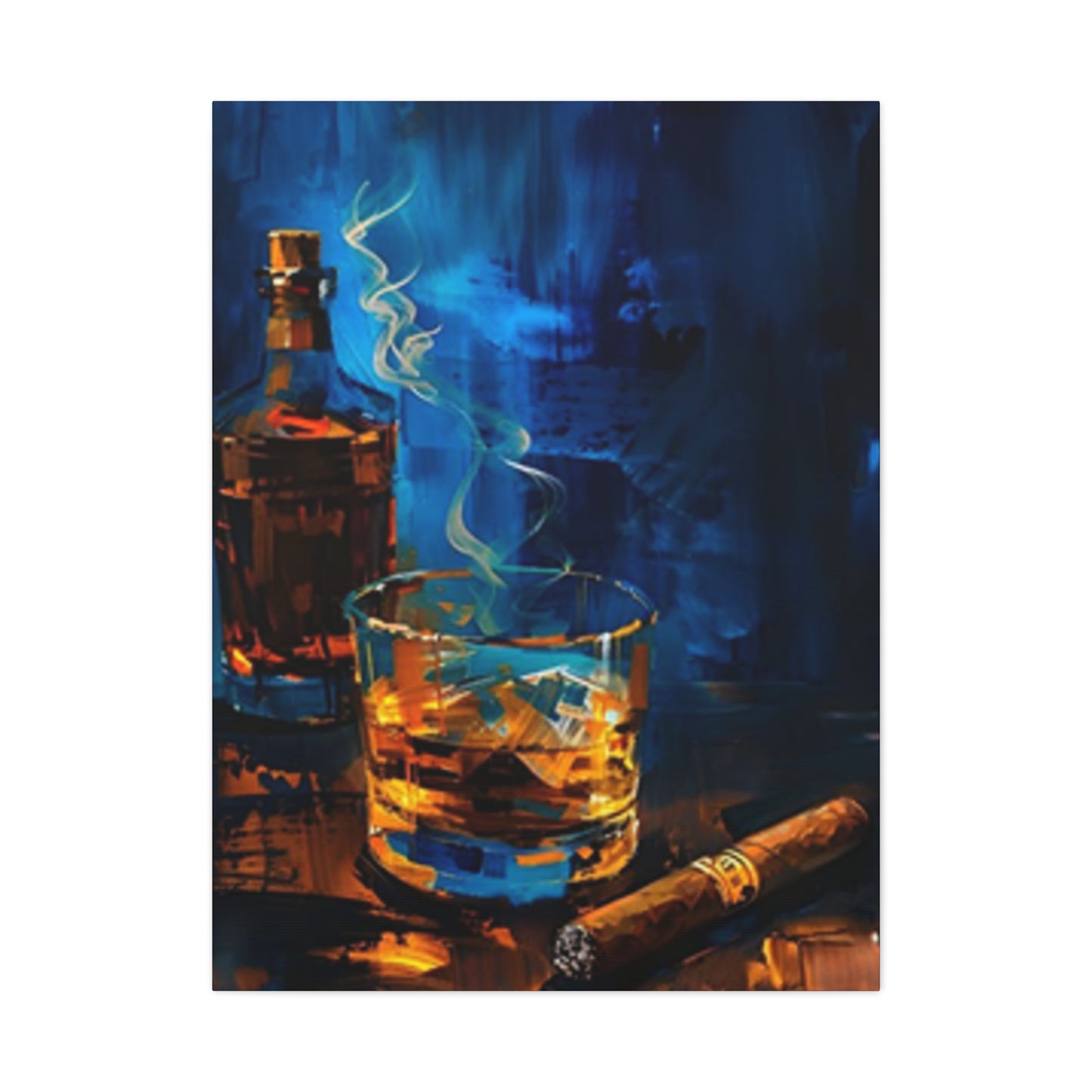 Whiskey And Cigar Wall Art & Canvas Prints